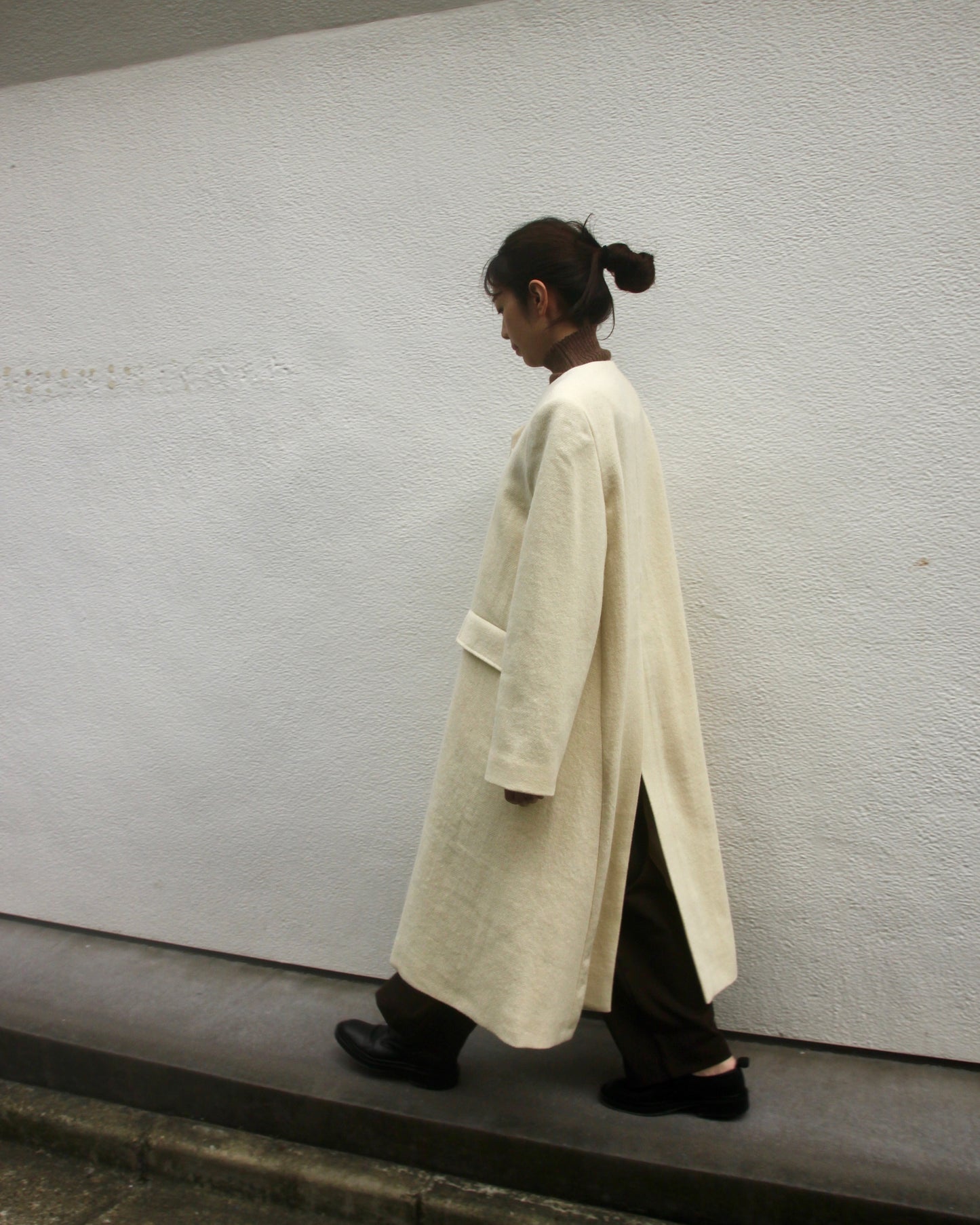 【Whiteread / ホワイトリード】Coat - Milk
