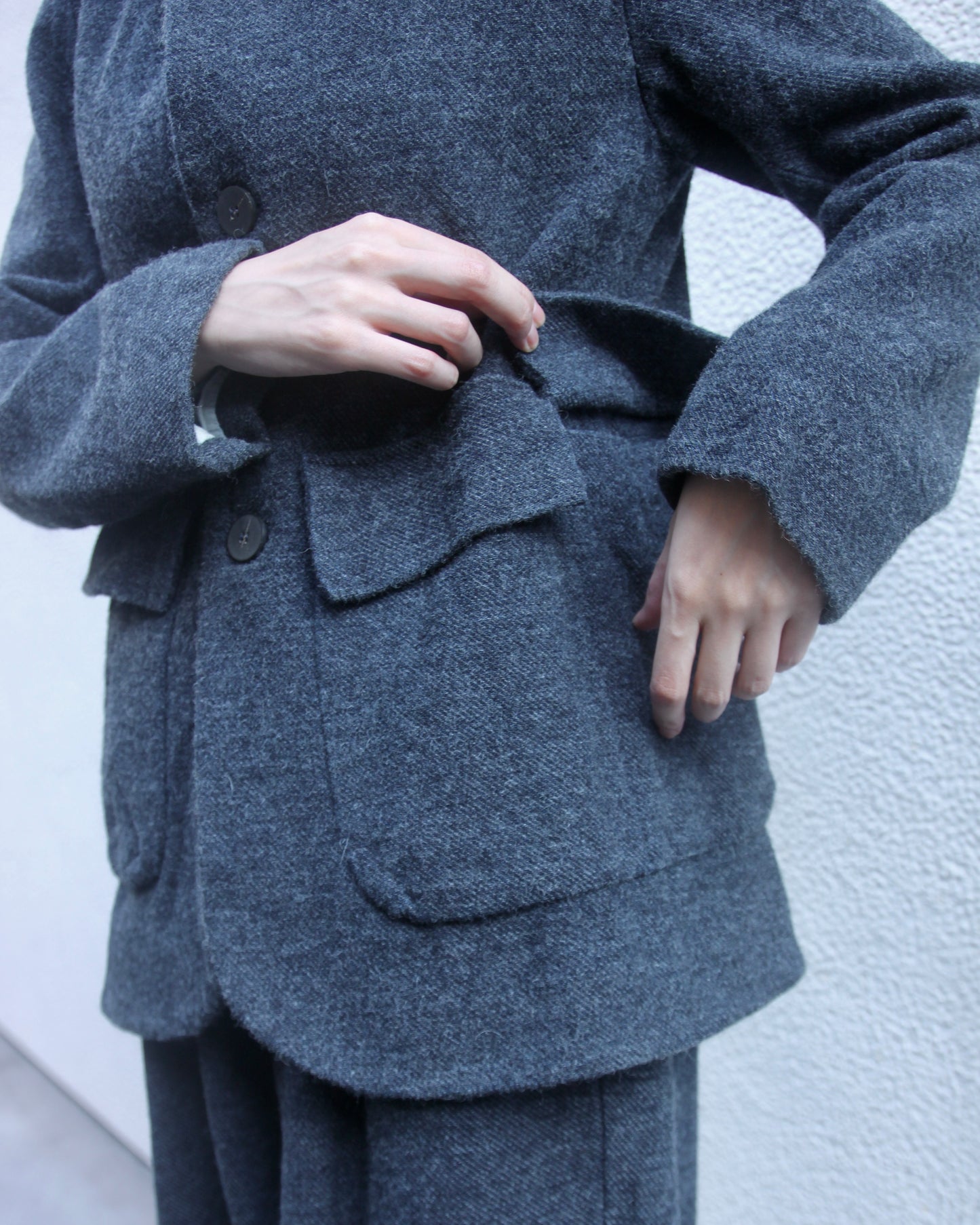 【WRIGHT+DOYLE / ライトアンドドイル】5 Pocket Jacket - Inchyra blue