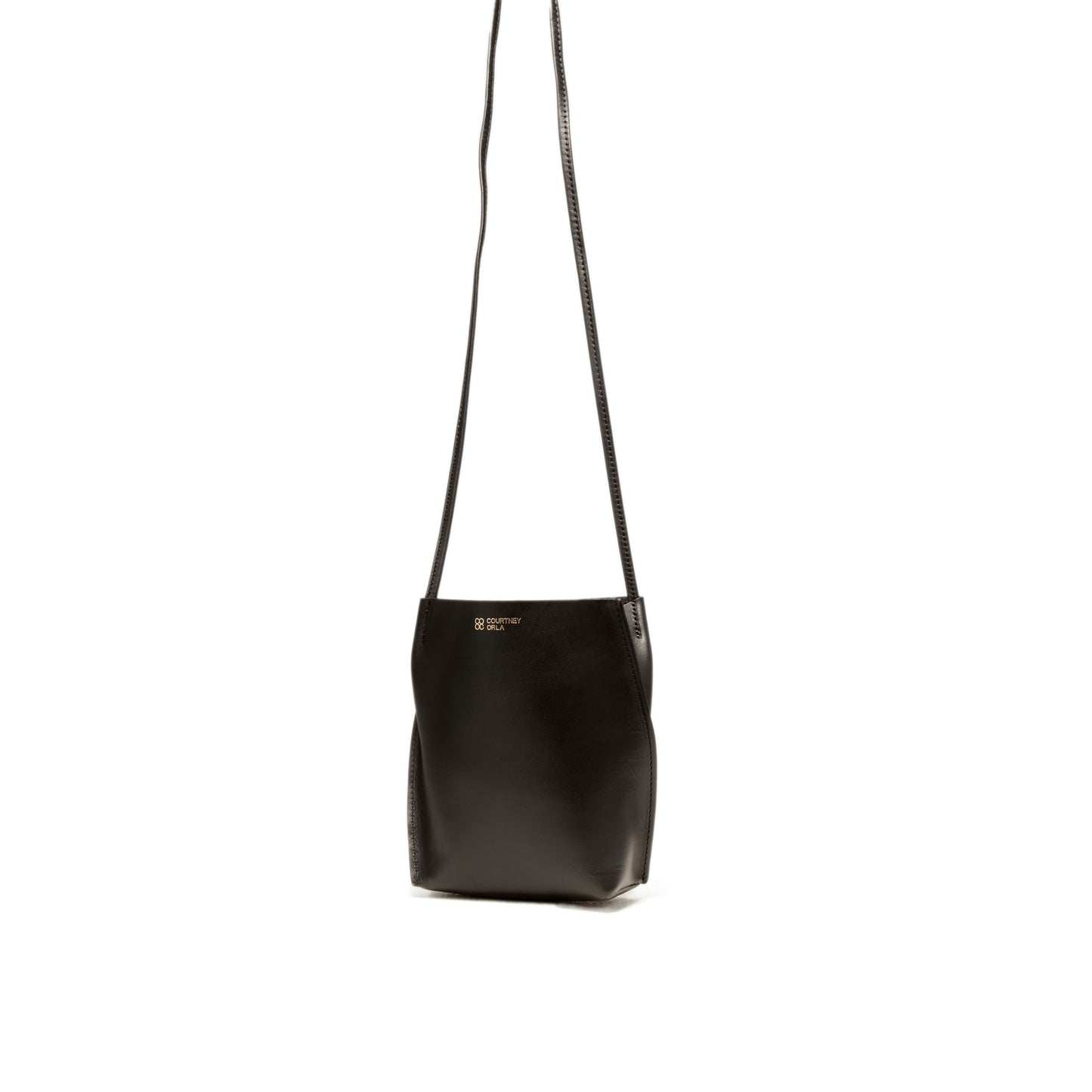 【COURTNEY ORLA / コートニーオーラ】SLOPE tote mini Smooth L. - Black