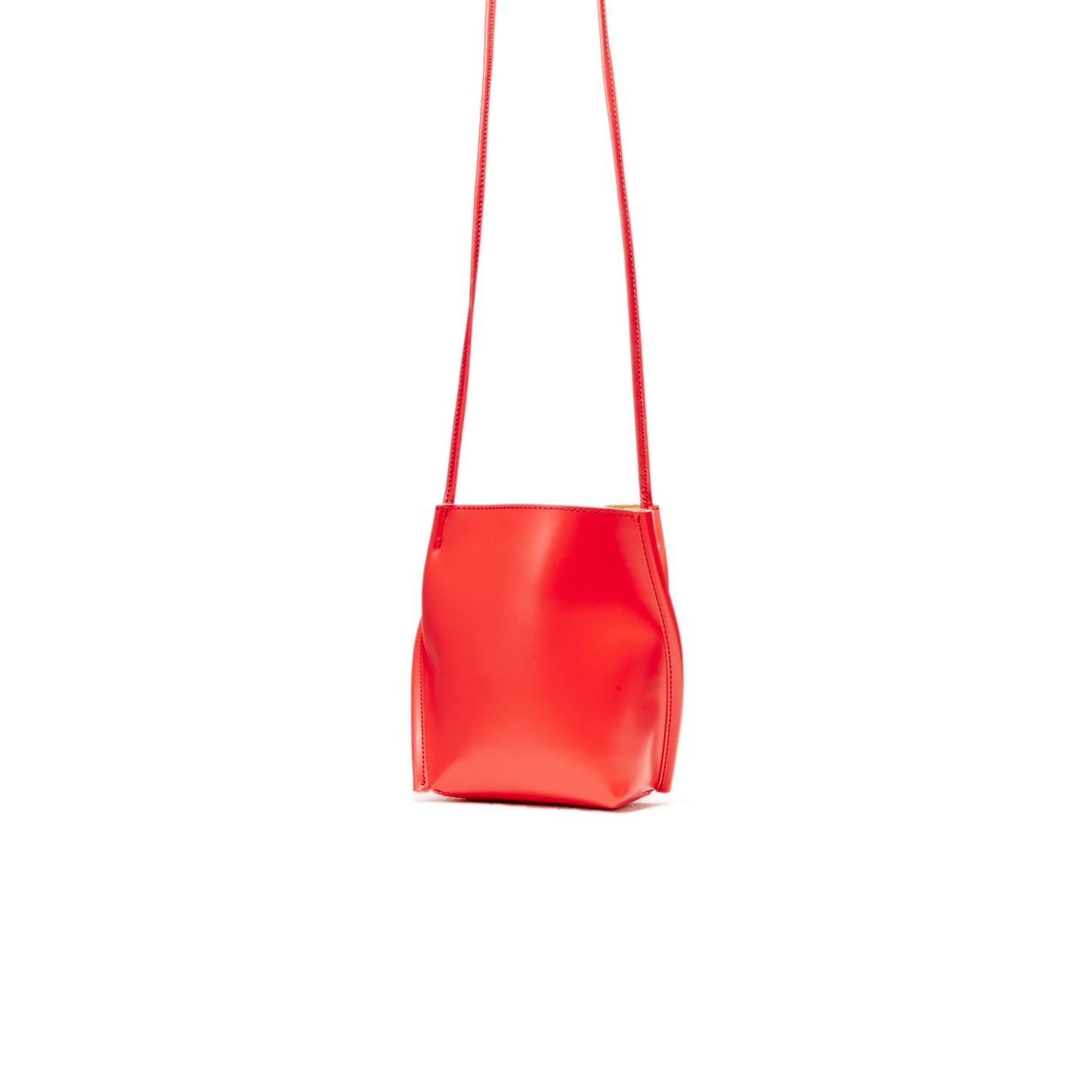 【COURTNEY ORLA / コートニーオーラ】SLOPE tote mini PVC/Pig L./Cow L. - Red/Camel