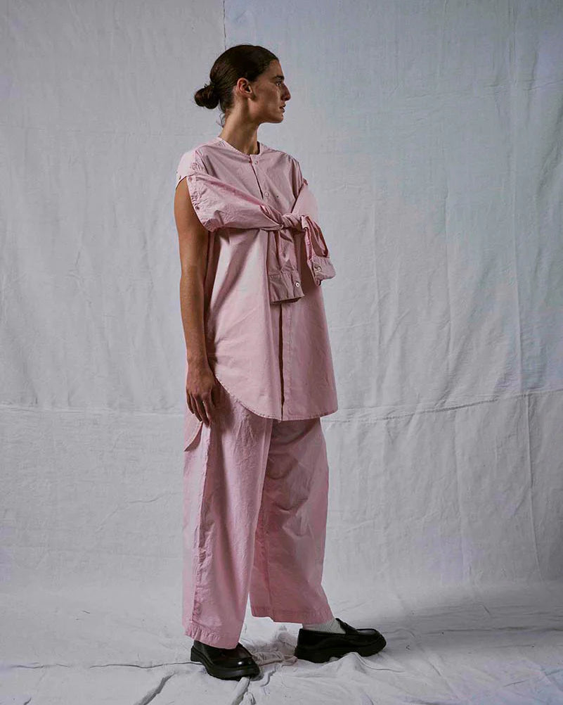 【WRIGHT+DOYLE / ライトアンドドイル】Hand Tie Shirt - Rose
