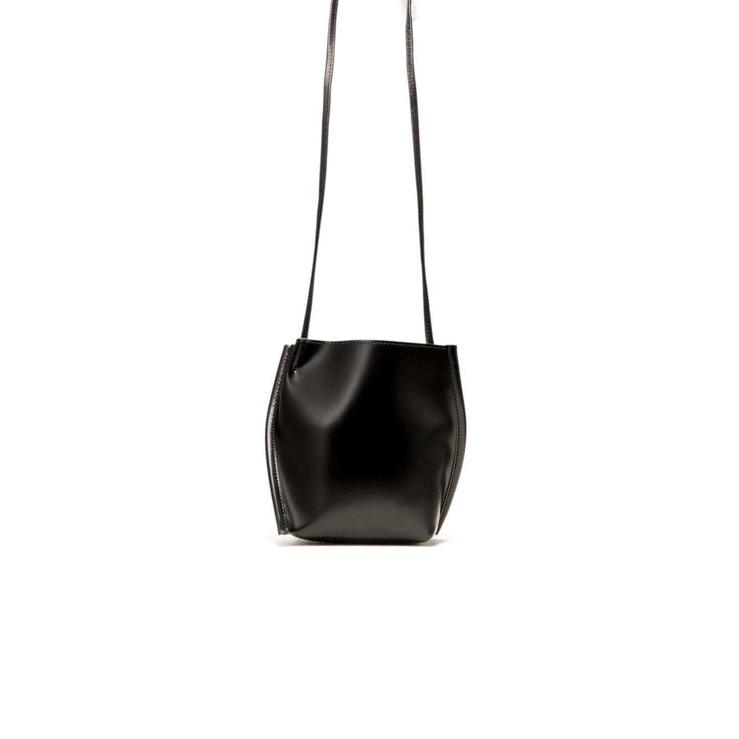 SLOPE TOTE mini PVC/PIG.L/COW.L - BLACK/BLACK
