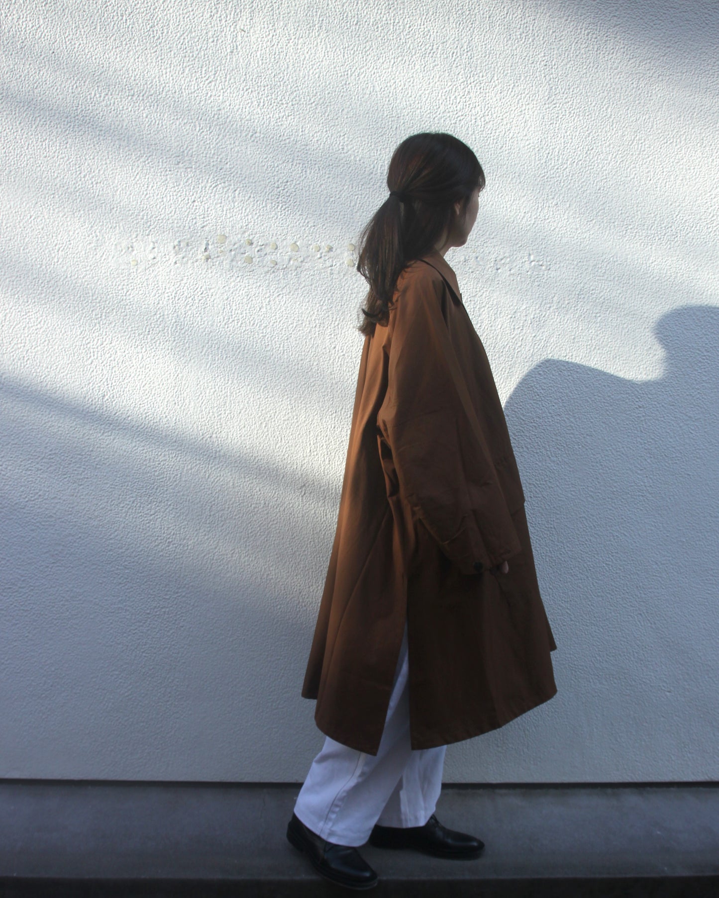 【WRIGHT+DOYLE / ライトアンドドイル】Harri Coat - Tobacco