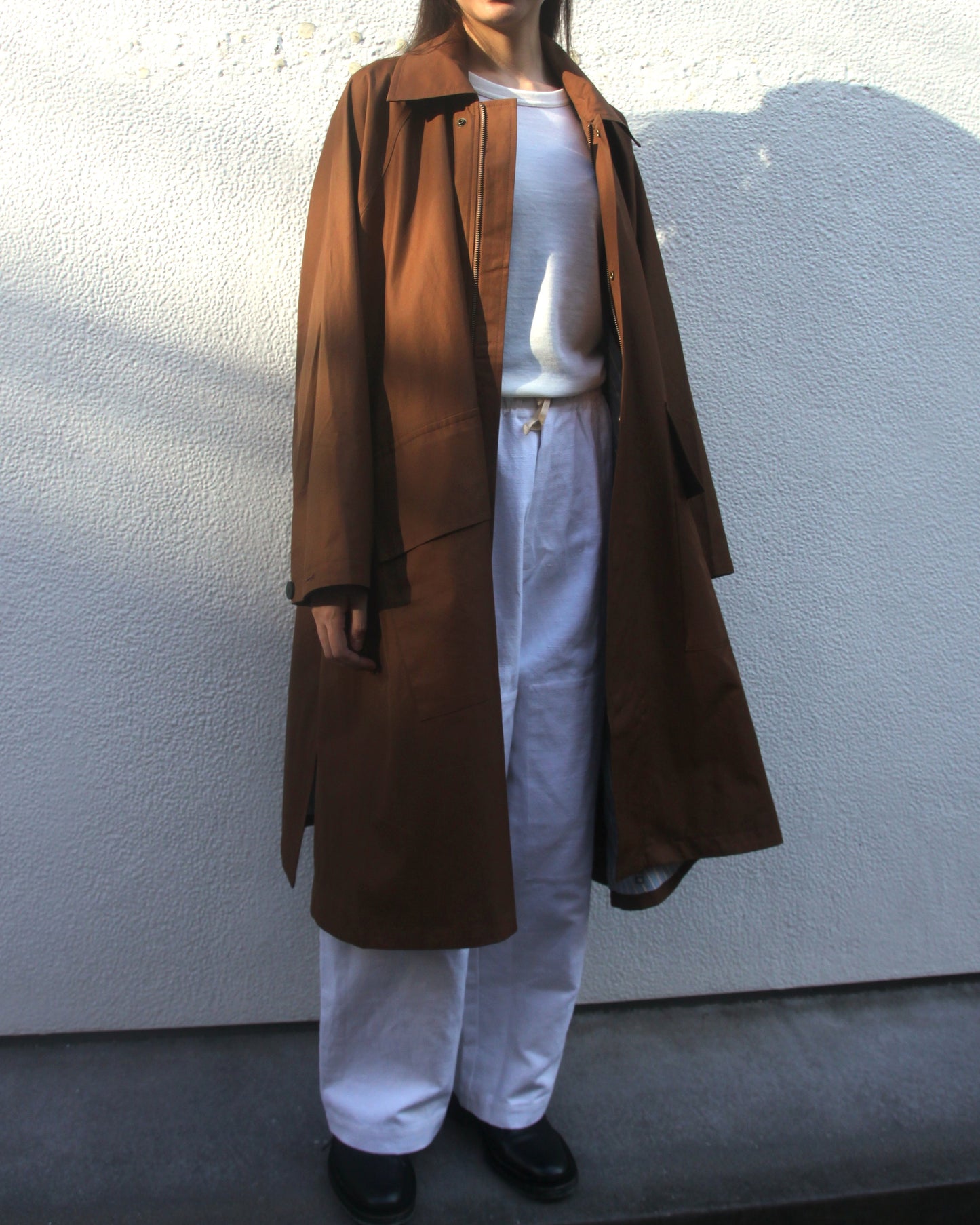 【WRIGHT+DOYLE / ライトアンドドイル】Harri Coat - Tobacco