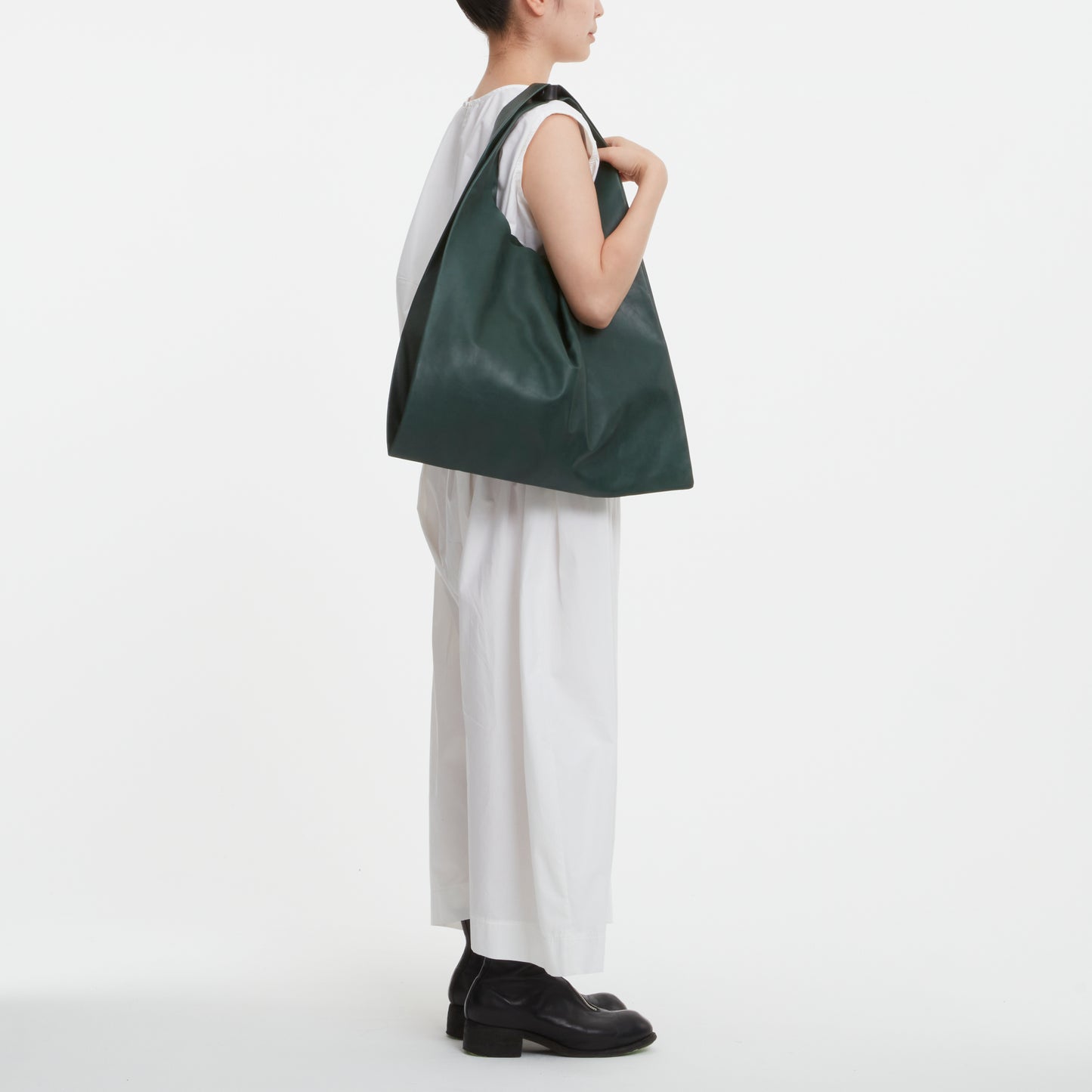 【COURTNEY ORLA / コートニーオーラ】SEVEN shopper L - Dark Green