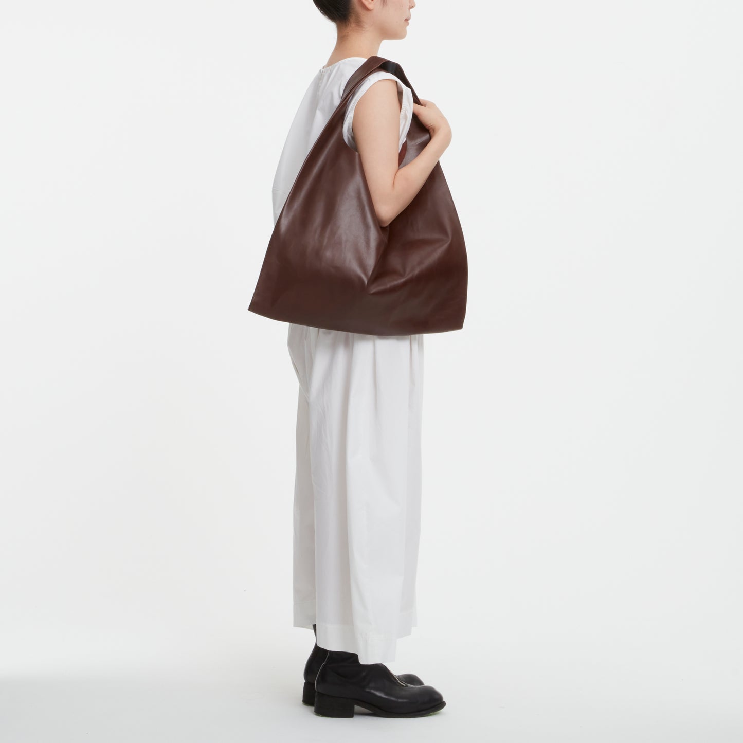 【COURTNEY ORLA / コートニーオーラ】SEVEN shopper L - Dark Brown