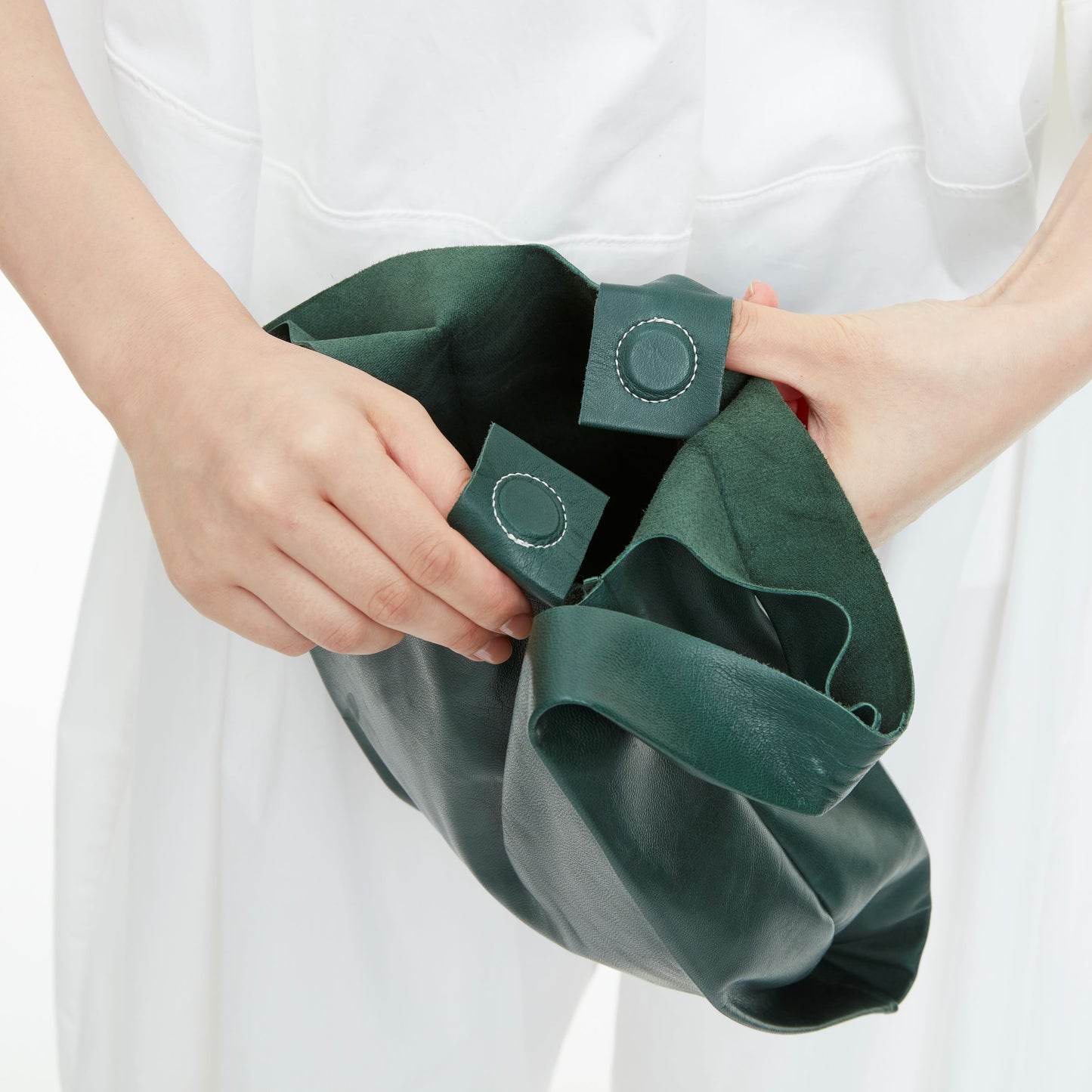 【COURTNEY ORLA / コートニーオーラ】SEVEN shopper S - Dark Green
