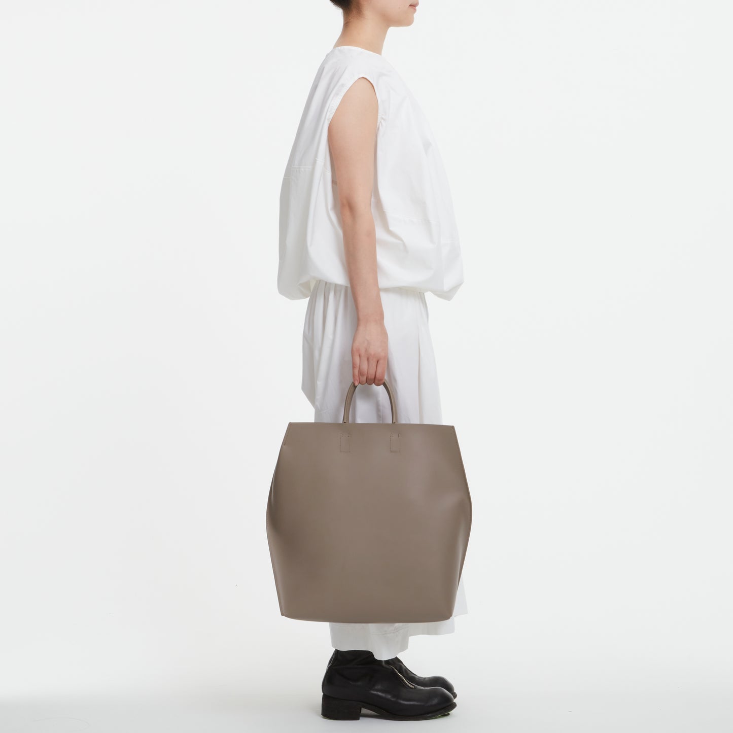 SLOPE TOTE L SMOOTHE.L - TAUPE