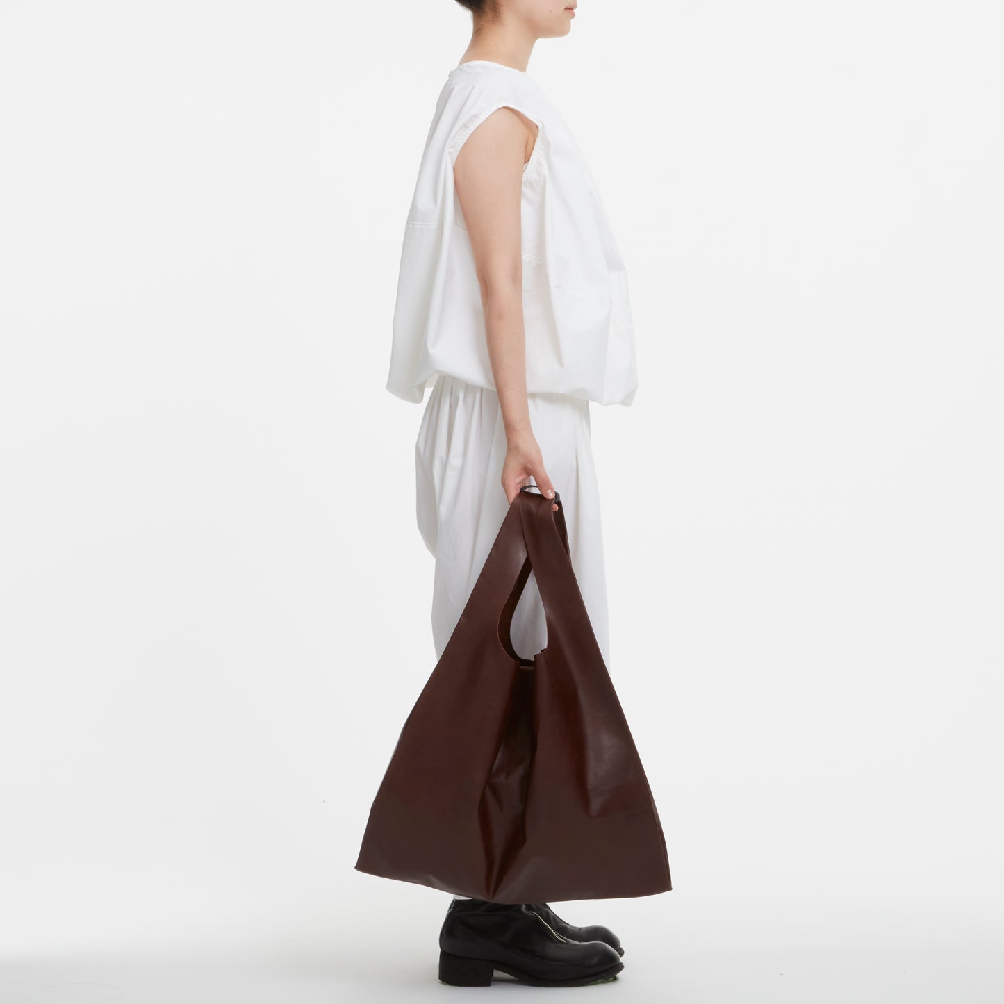【COURTNEY ORLA / コートニーオーラ】SEVEN shopper L - Dark Brown