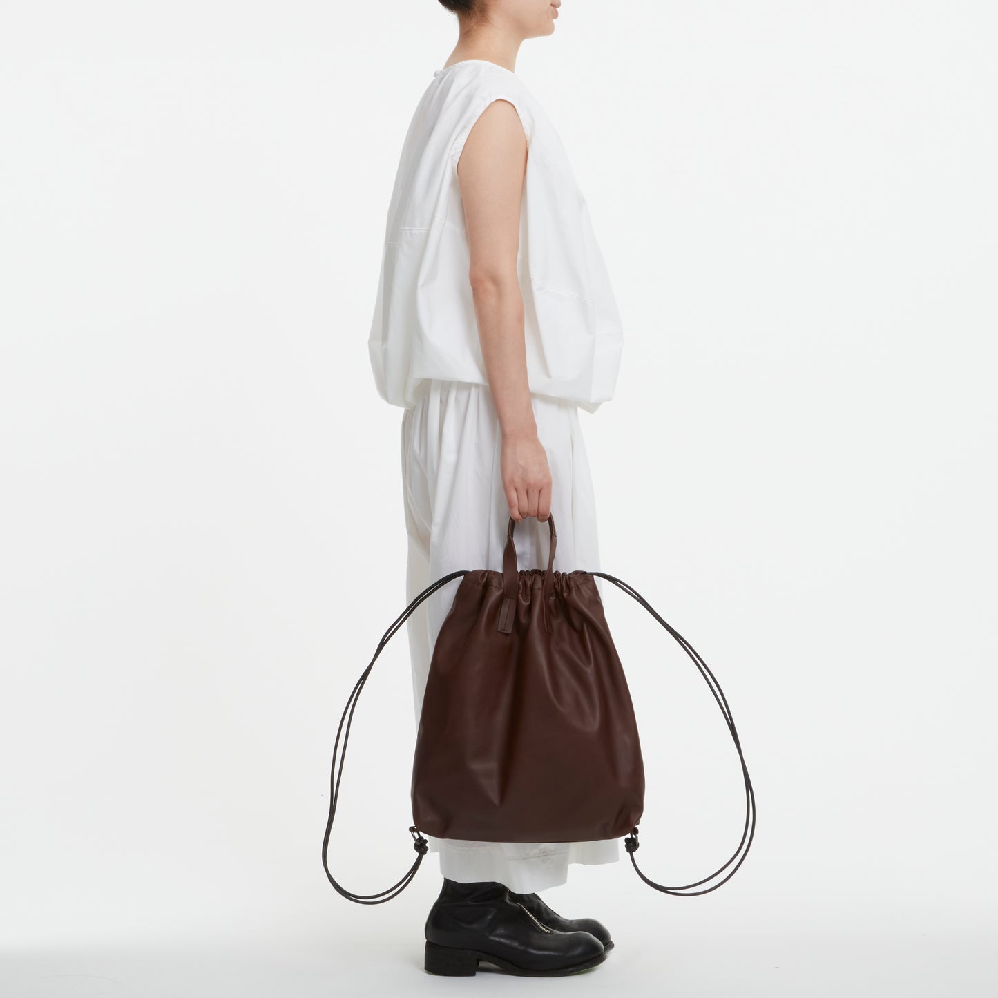 【COURTNEY ORLA / コートニーオーラ】NAP double handles - Dark Brown
