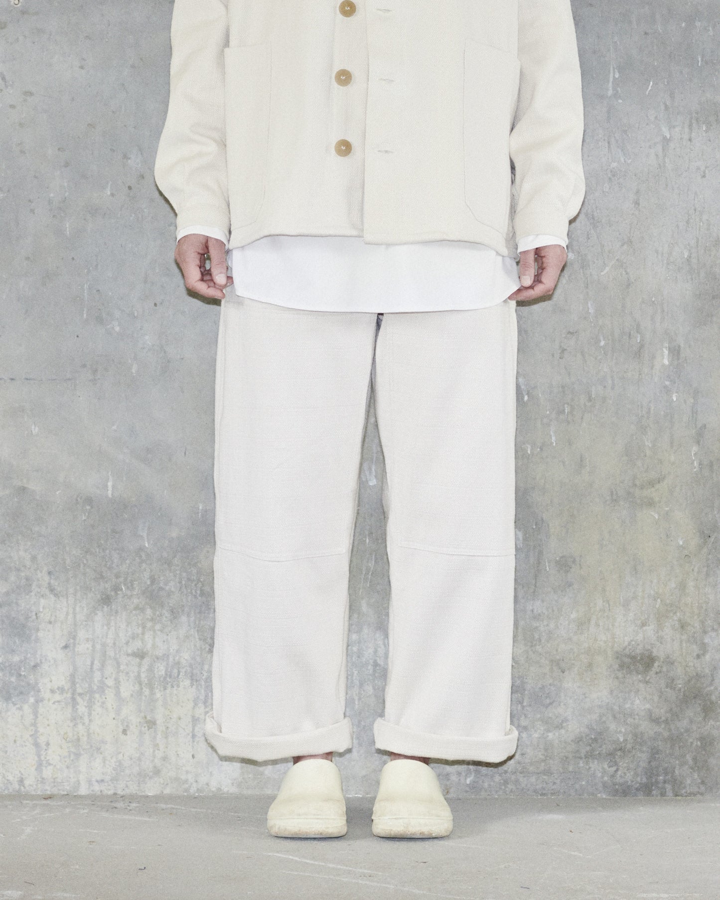 【WRIGHT+DOYLE / ライトアンドドイル】Propegators Trousers - Natural