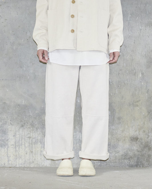 【WRIGHT+DOYLE / ライトアンドドイル】Propegators Trousers - Natural