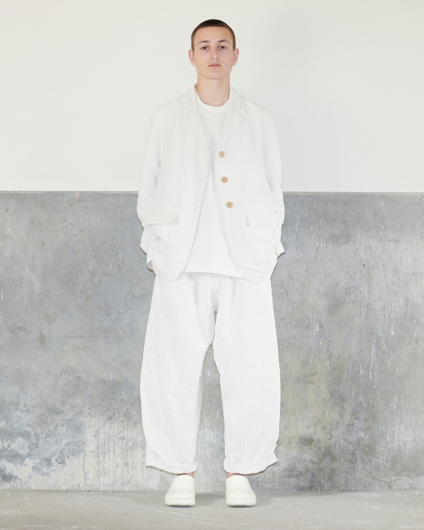 【WRIGHT+DOYLE / ライトアンドドイル】Gatherers Jacket - Alabaster