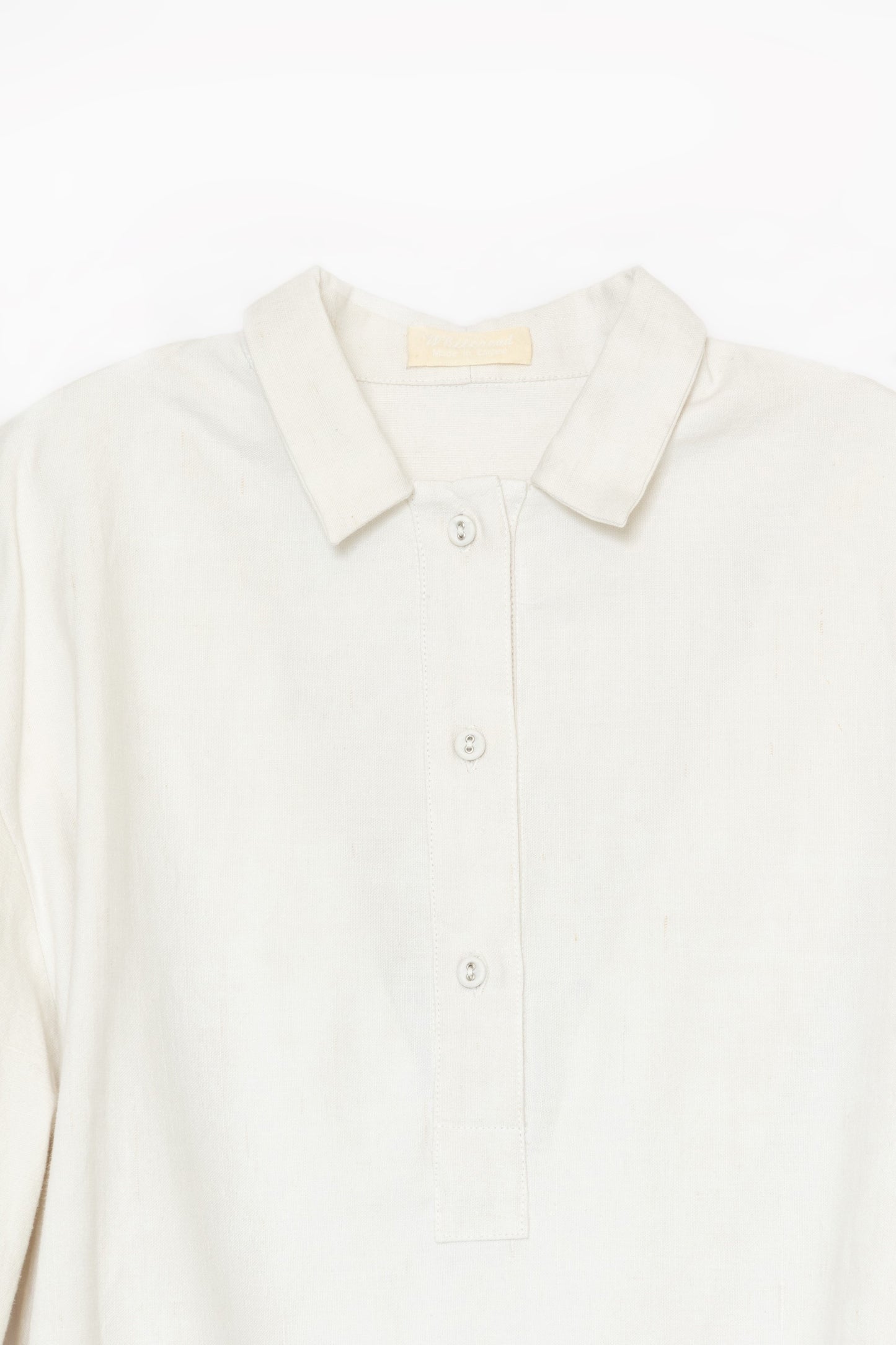 【Whiteread / ホワイトリード】Shirt 01 - Colina Shirt - Natural Linen