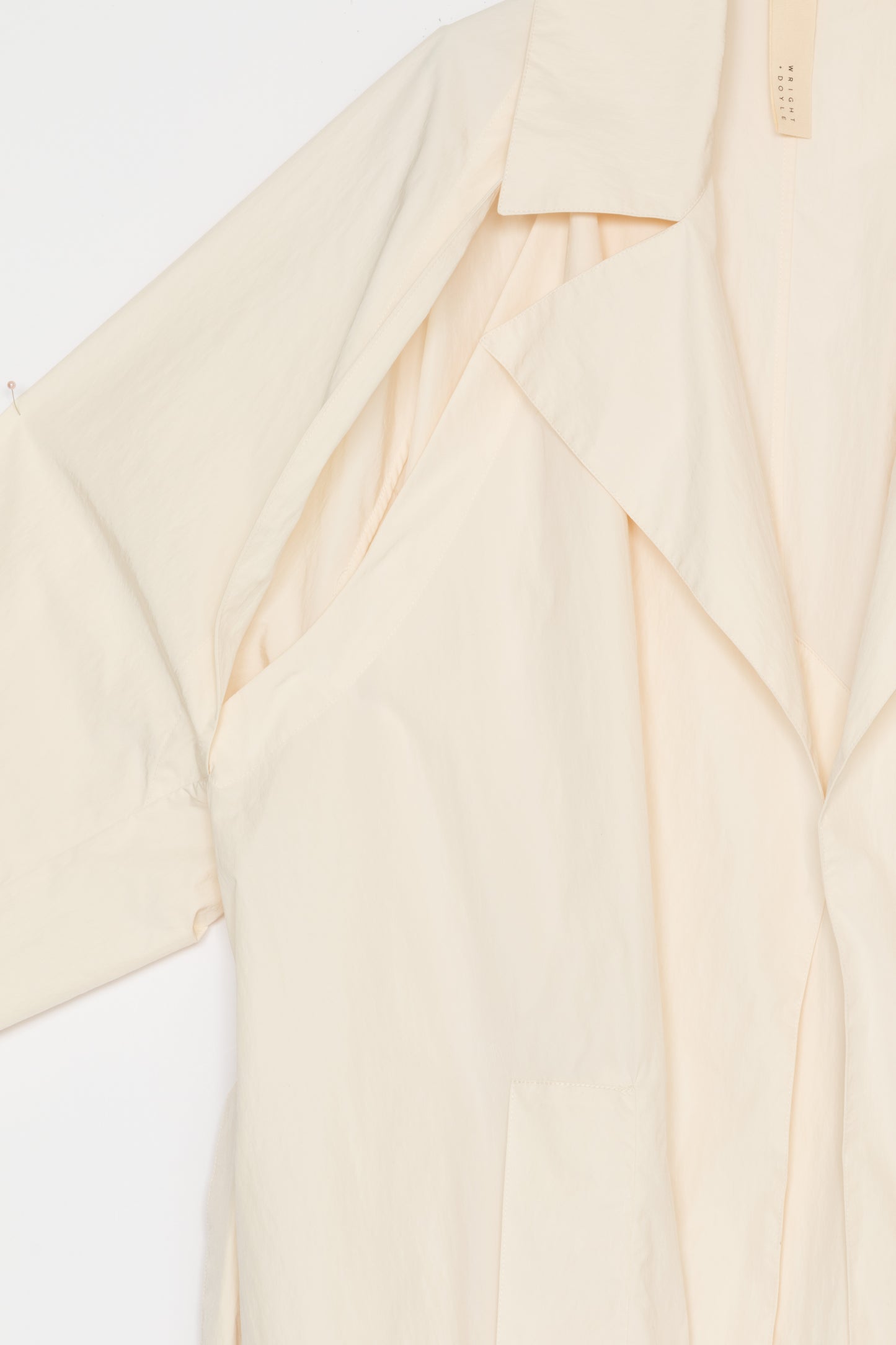 【WRIGHT+DOYLE / ライトアンドドイル】Belted Mac - Paper