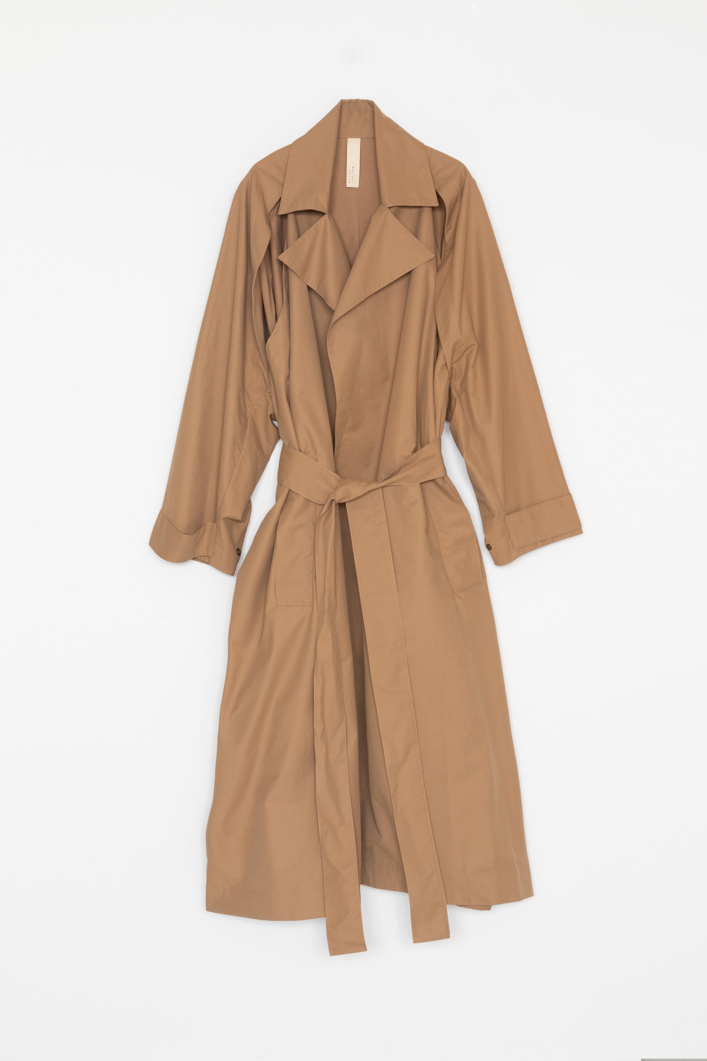 【WRIGHT+DOYLE / ライトアンドドイル】Belted Mac - Sand