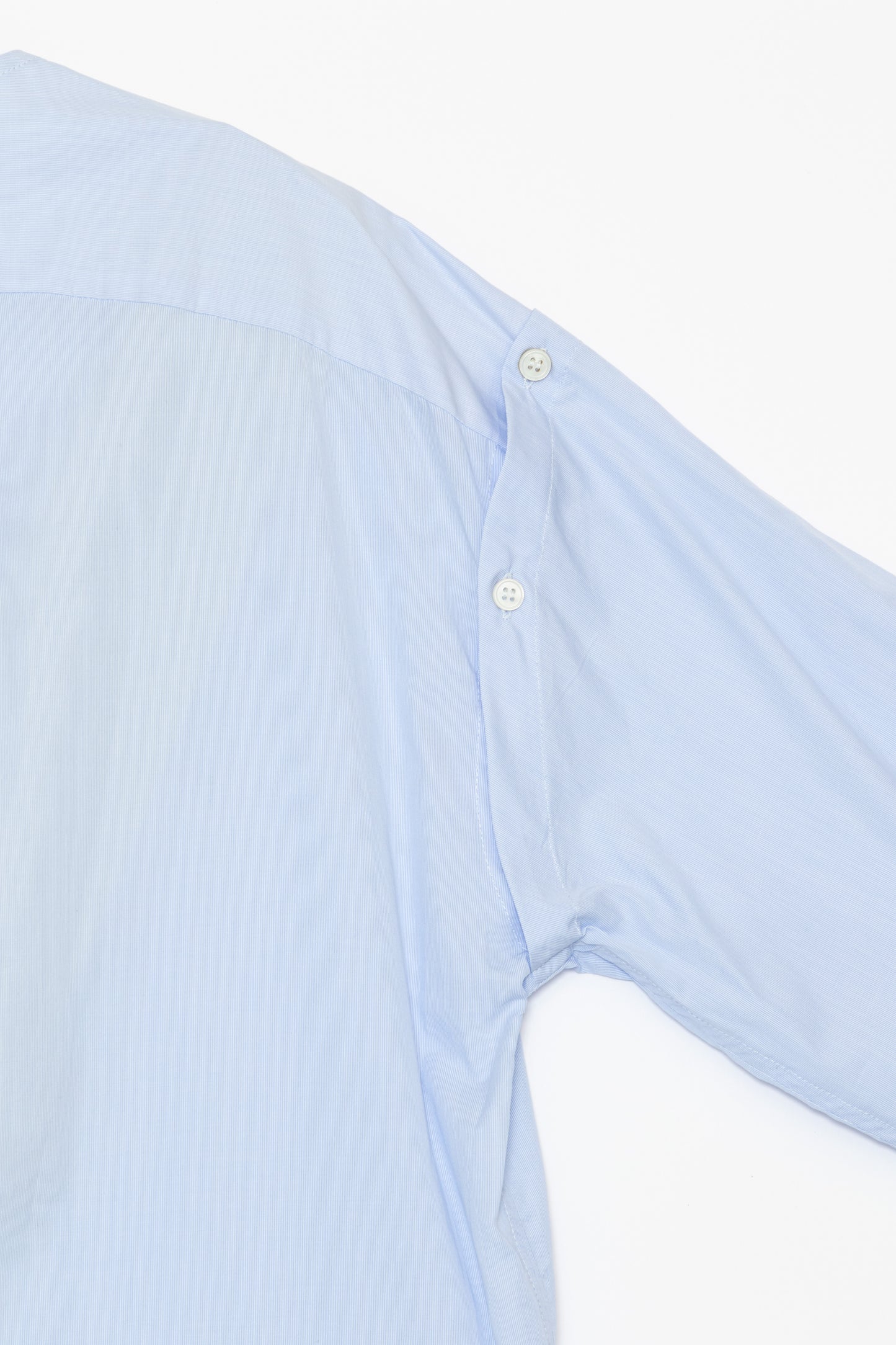【WRIGHT+DOYLE / ライトアンドドイル】Hand Tie Shirt Dress - Fine & Needle Stripe