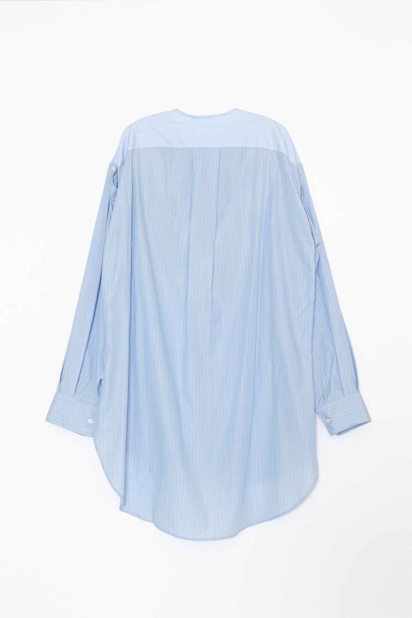 【WRIGHT+DOYLE / ライトアンドドイル】Hand Tie Shirt - Fine & Needle Stripe