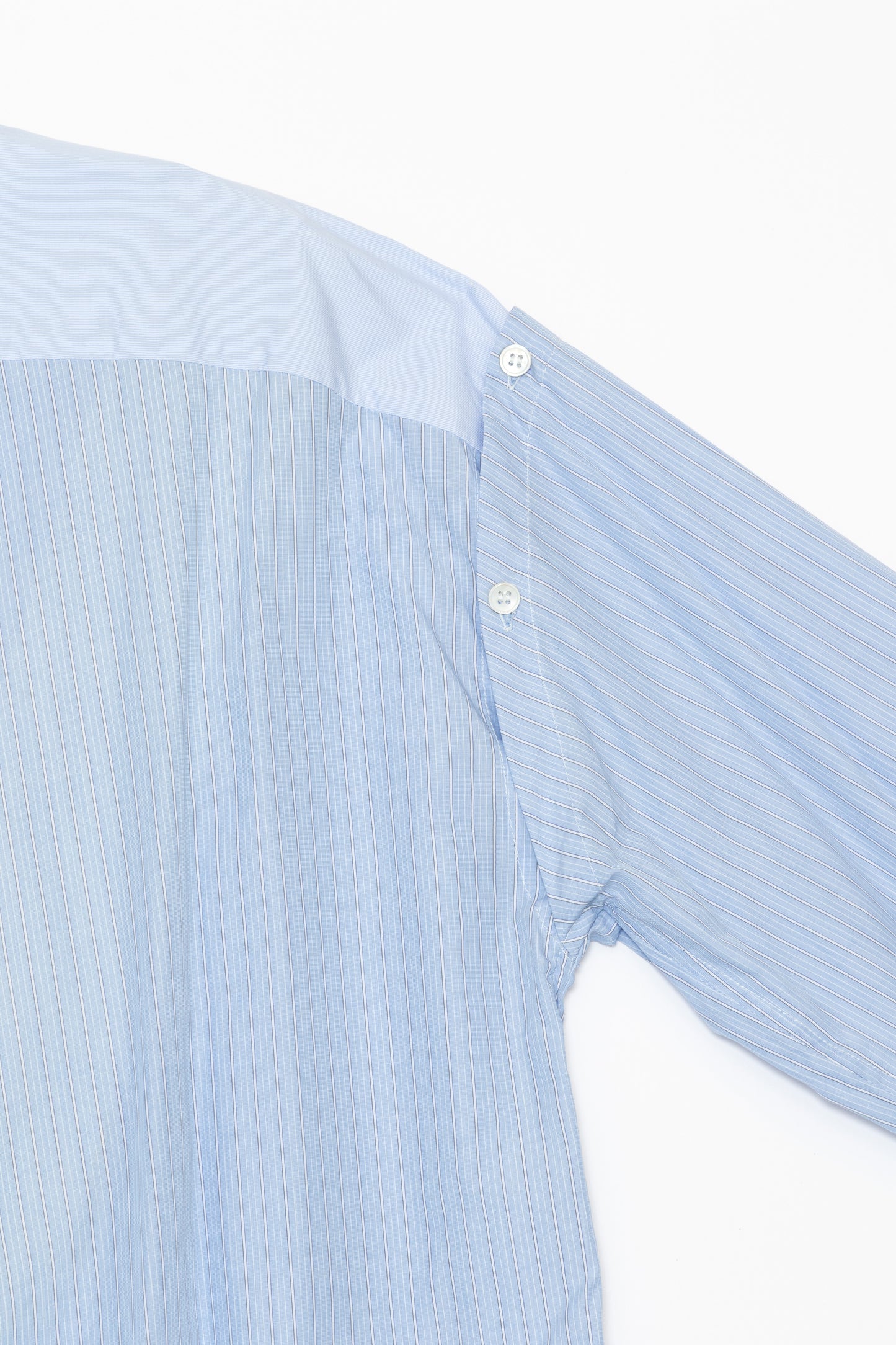 【WRIGHT+DOYLE / ライトアンドドイル】Hand Tie Shirt - Fine & Needle Stripe
