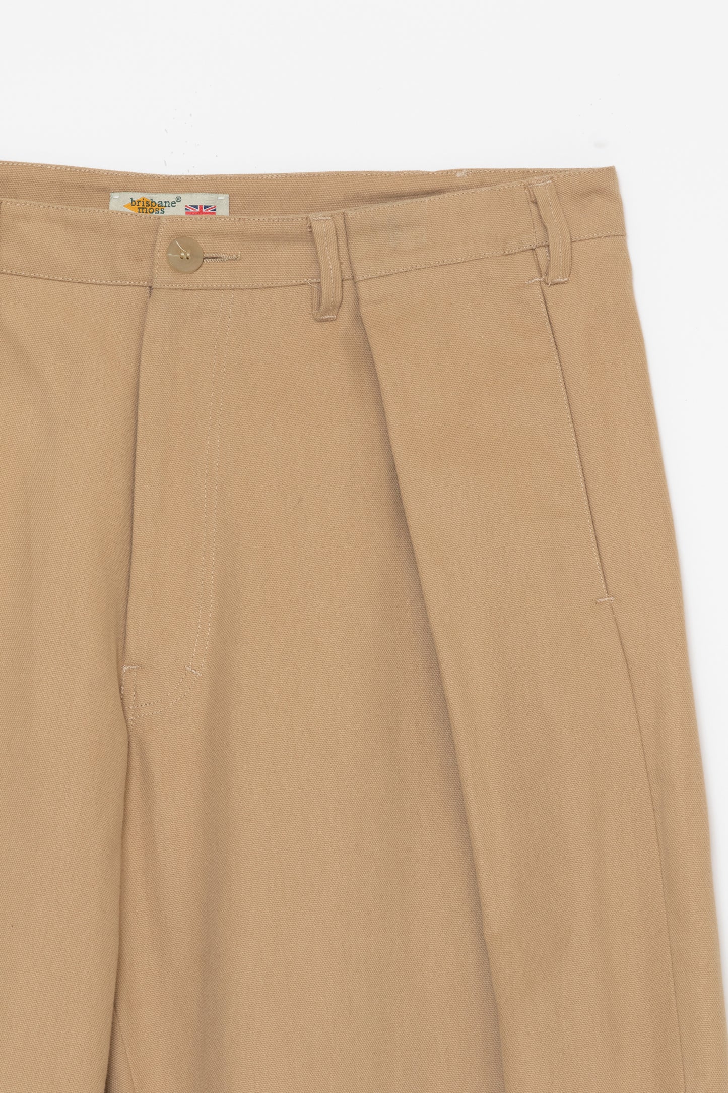 【WRIGHT+DOYLE / ライトアンドドイル】Single Pleat Trousers - Hay