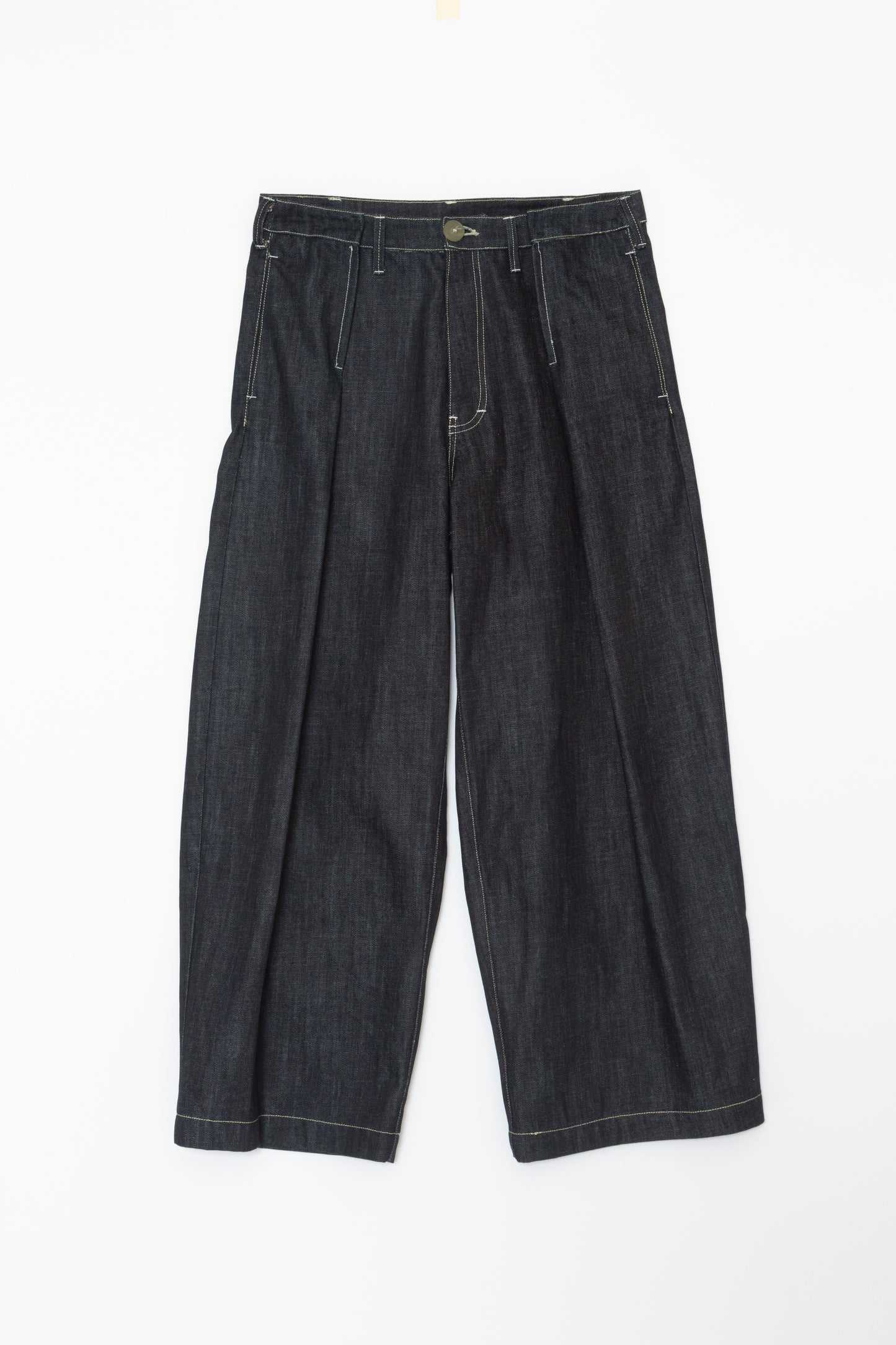 【WRIGHT+DOYLE / ライトアンドドイル】Single Pleat Trousers - Indigo