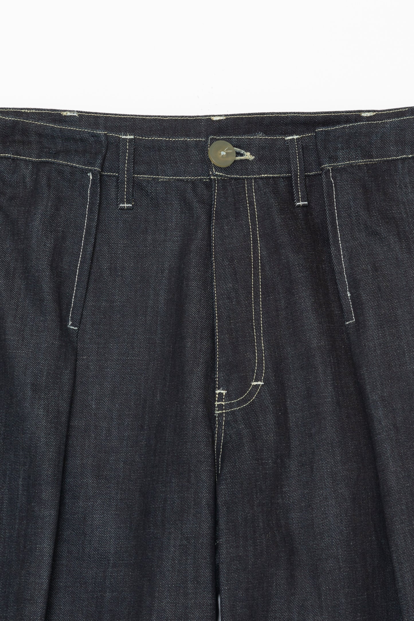 【WRIGHT+DOYLE / ライトアンドドイル】Single Pleat Trousers - Indigo