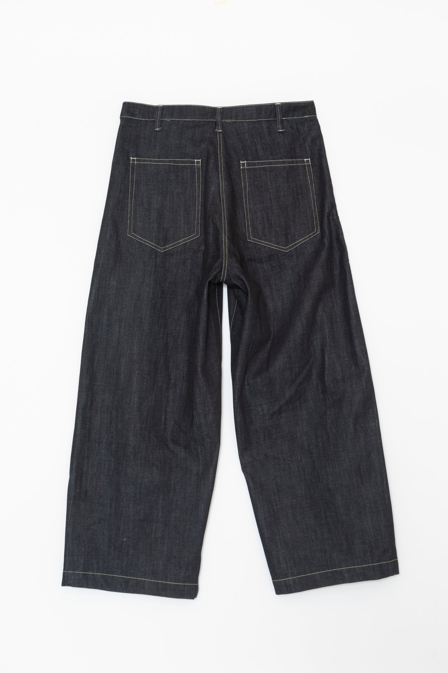 【WRIGHT+DOYLE / ライトアンドドイル】Single Pleat Trousers - Indigo