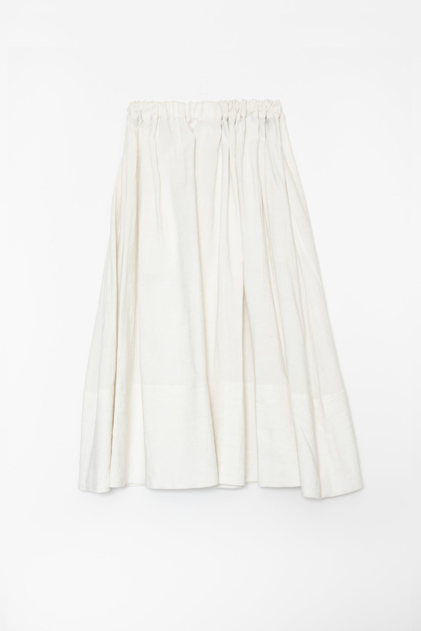 【Whiteread / ホワイトリード】Hem Panel Skirt - Natural Linen