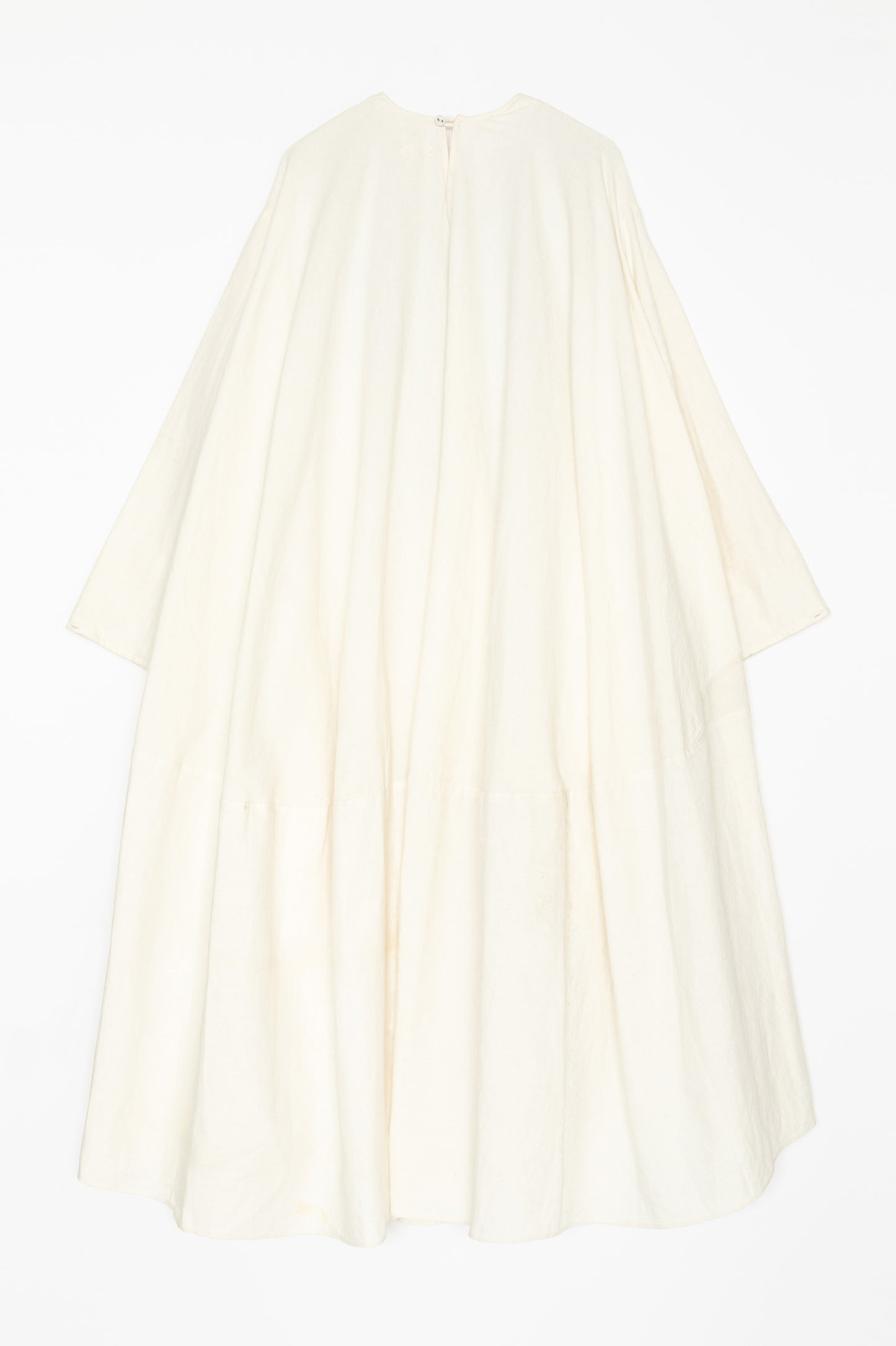【Whiteread / ホワイトリード】Dress 10 - Eclipse Dress with Sleeves - Natural Linen
