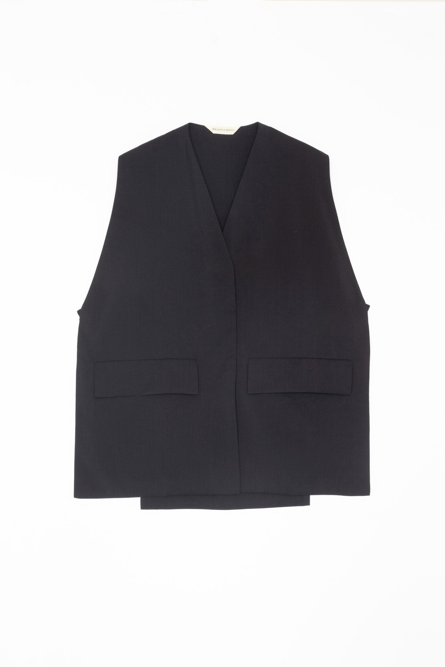 【WRIGHT+DOYLE / ライトアンドドイル】Tailored Vest - Ink