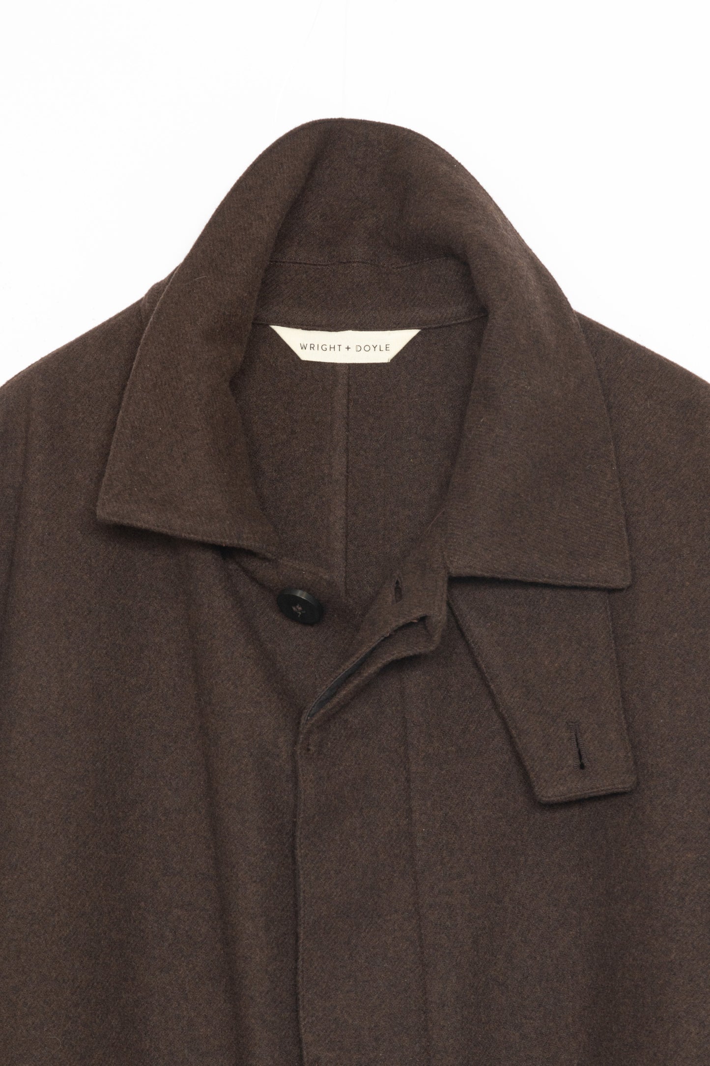 【WRIGHT+DOYLE / ライトアンドドイル】Pelen Coat - Cacao