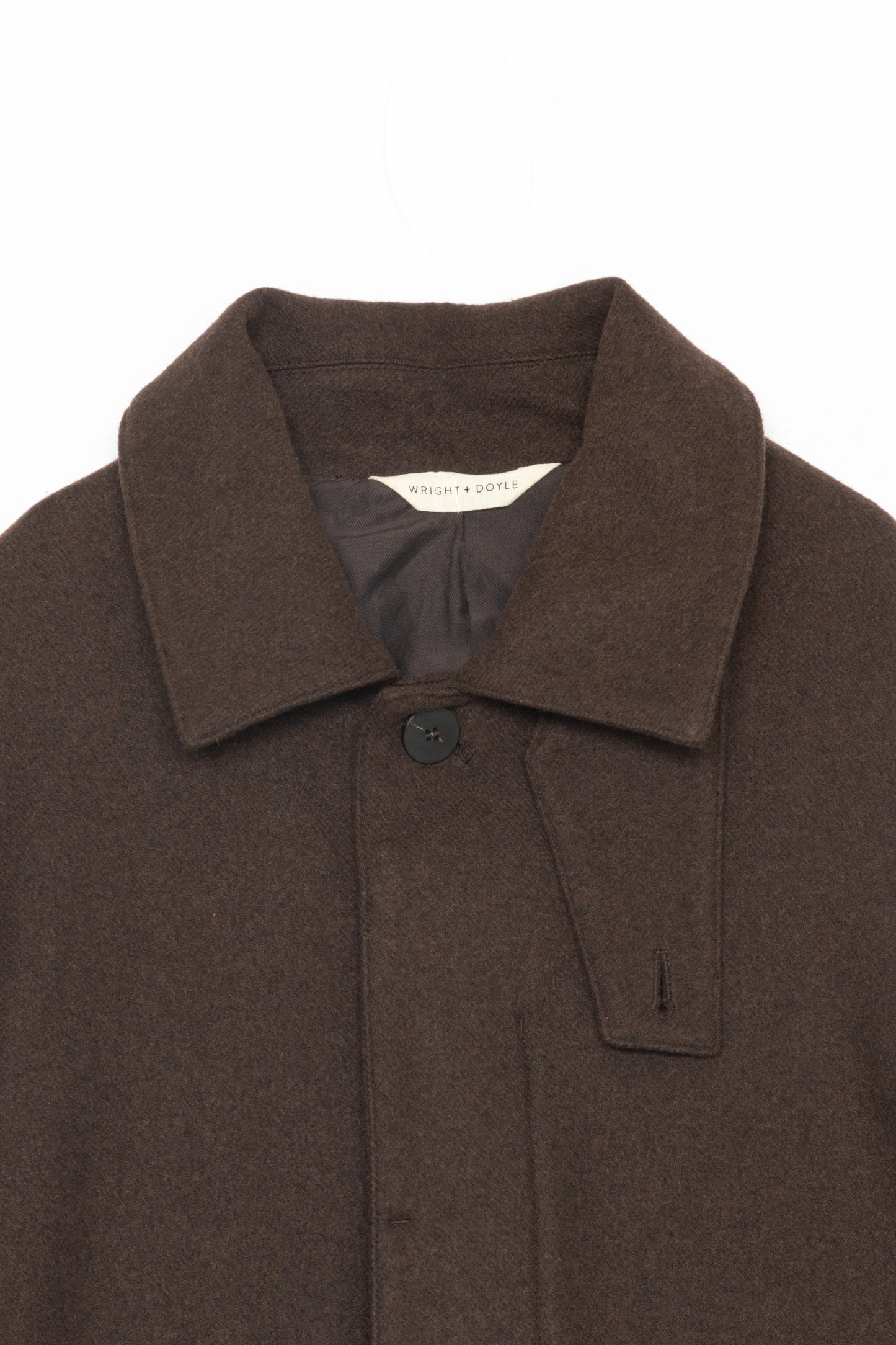 【WRIGHT+DOYLE / ライトアンドドイル】Tirage Coat - Cacao