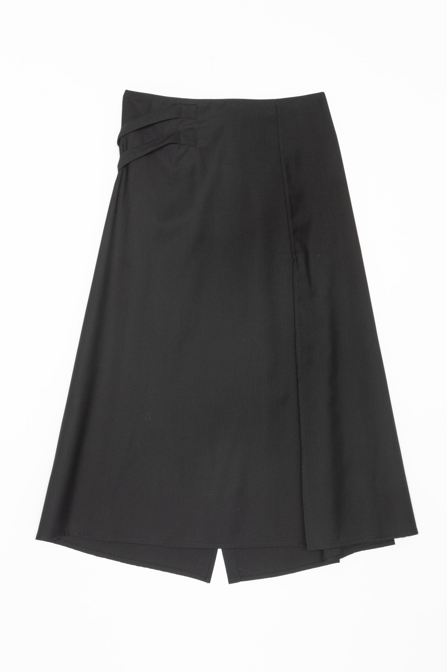 【WRIGHT+DOYLE / ライトアンドドイル】Overlap Kilt - Ebony