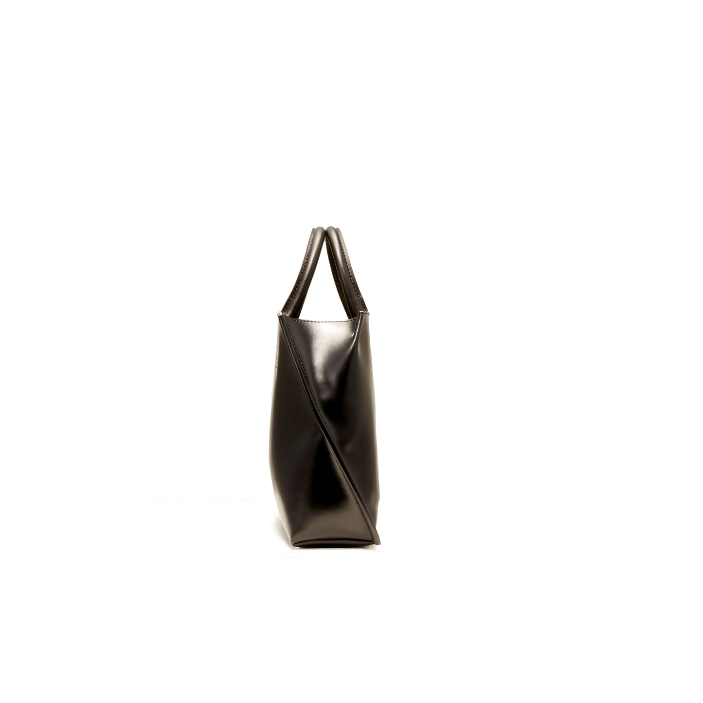 【COURTNEY ORLA / コートニーオーラ】SLOPE tote S PVC/Pig L./Cow L. - Black/Black