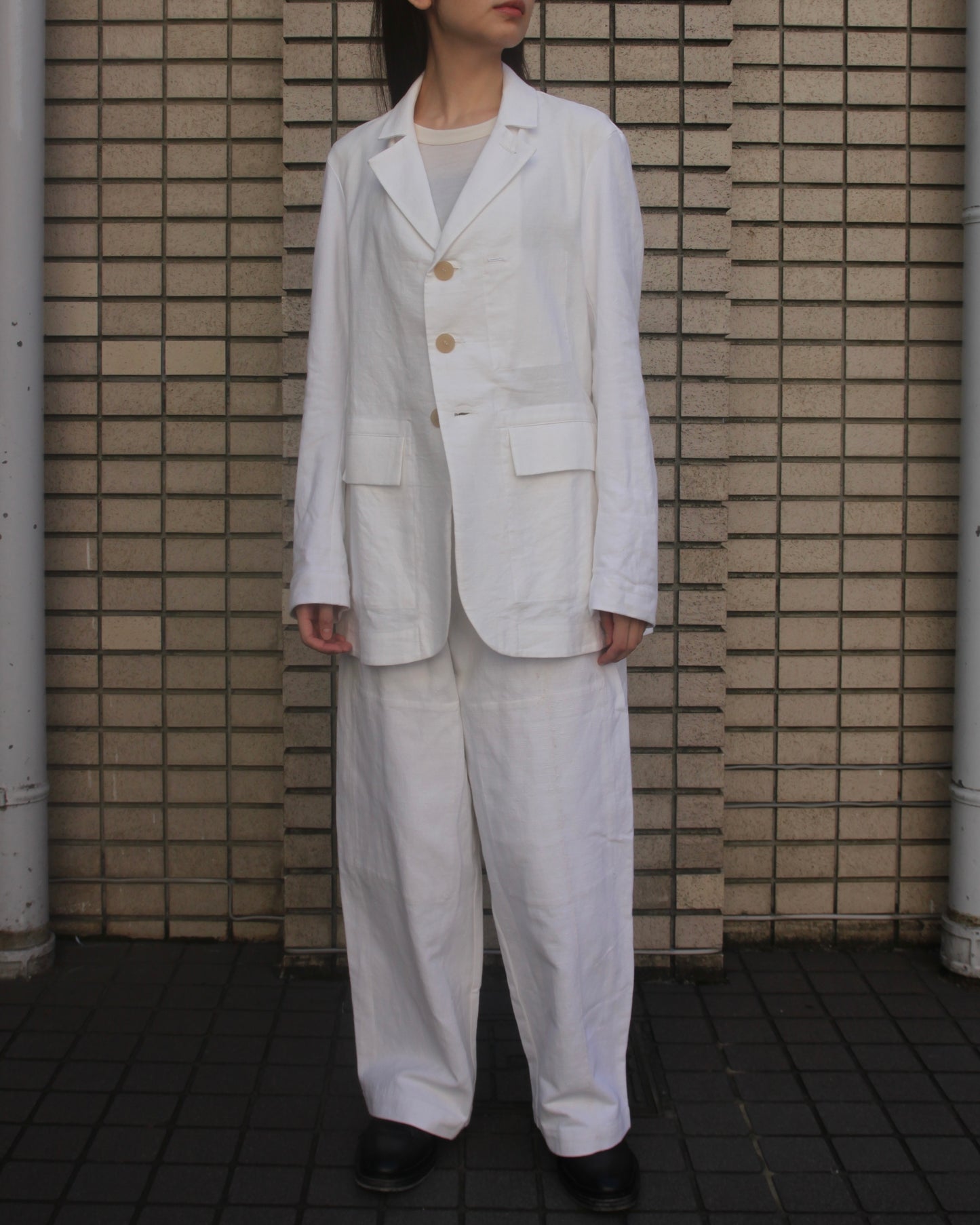 【WRIGHT+DOYLE / ライトアンドドイル】Gatherers Jacket - Alabaster