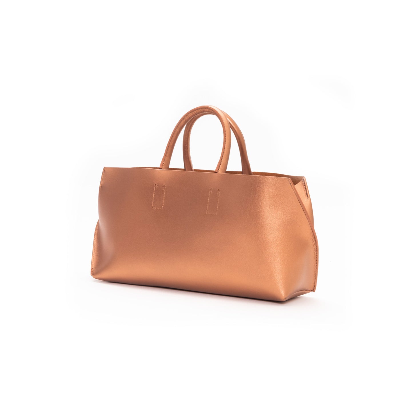 【COURTNEY ORLA / コートニーオーラ】SLOPE wine tote Smooth L. - Copper
