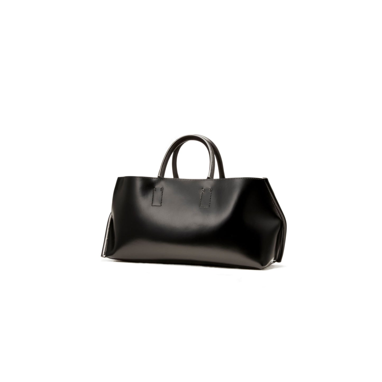 SLOPE WIDE TOTE S PVC/PIG.L/COW.L - BLACK/BLACK