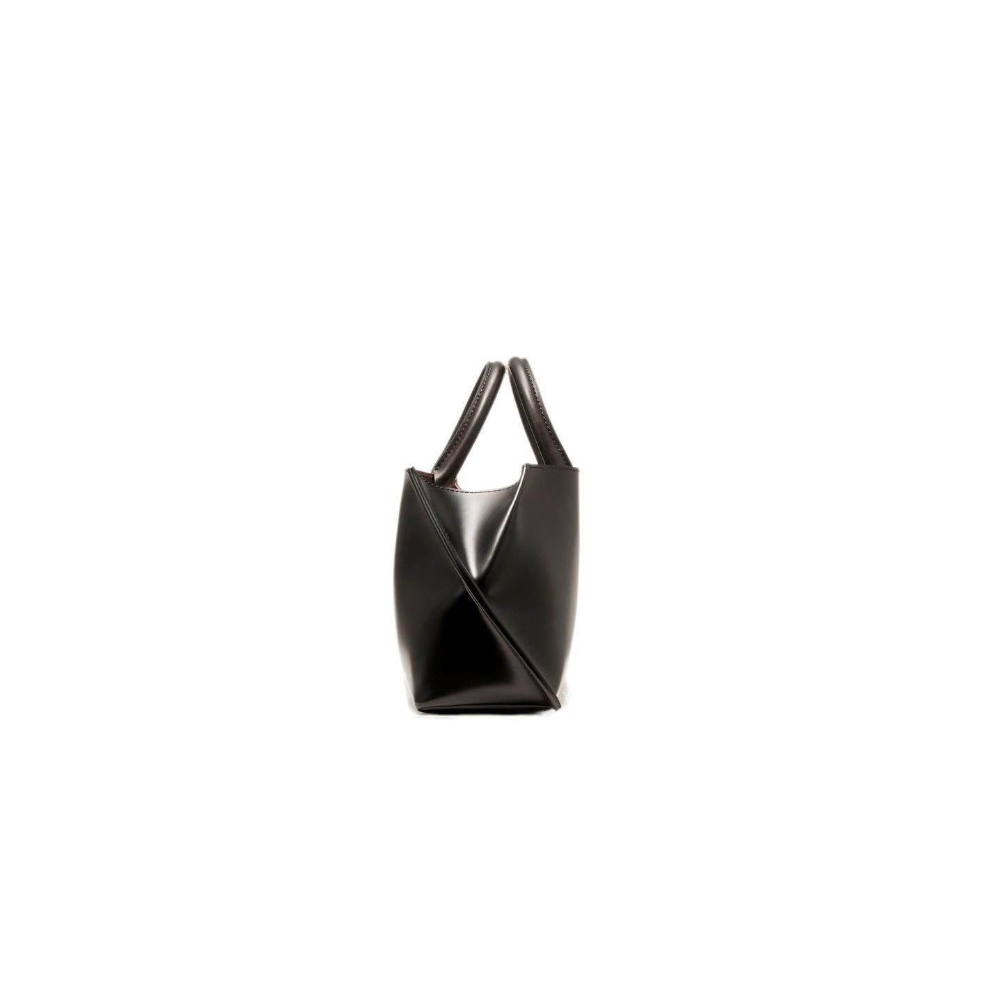 SLOPE WIDE TOTE S PVC/PIG.L/COW.L - BLACK/BLACK