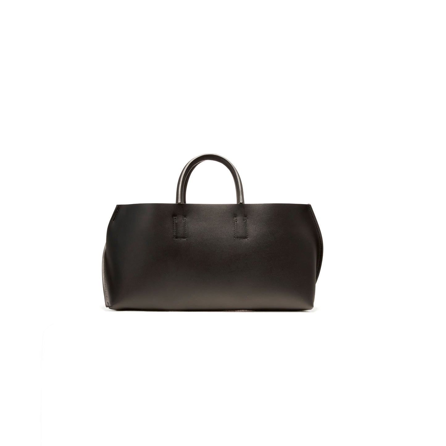 SLOPE WIDE TOTE S SMOOTH.L - BLACK