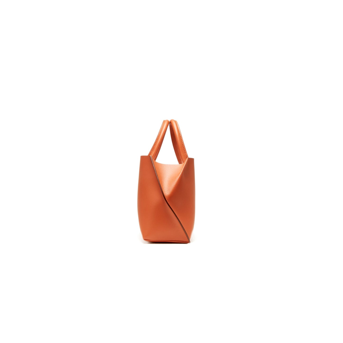 【COURTNEY ORLA / コートニーオーラ】SLOPE wine tote Smooth L. - Brown