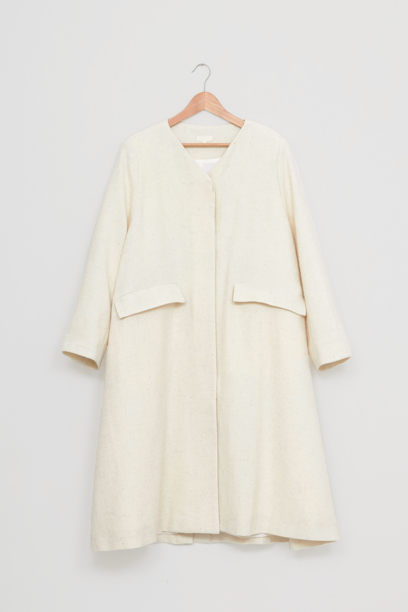 【Whiteread / ホワイトリード】Coat - Milk