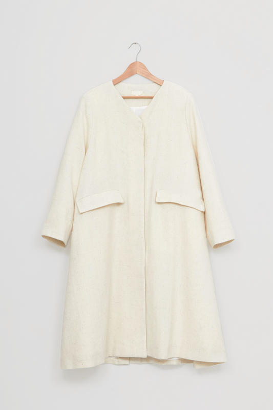 【Whiteread / ホワイトリード】Coat - Milk
