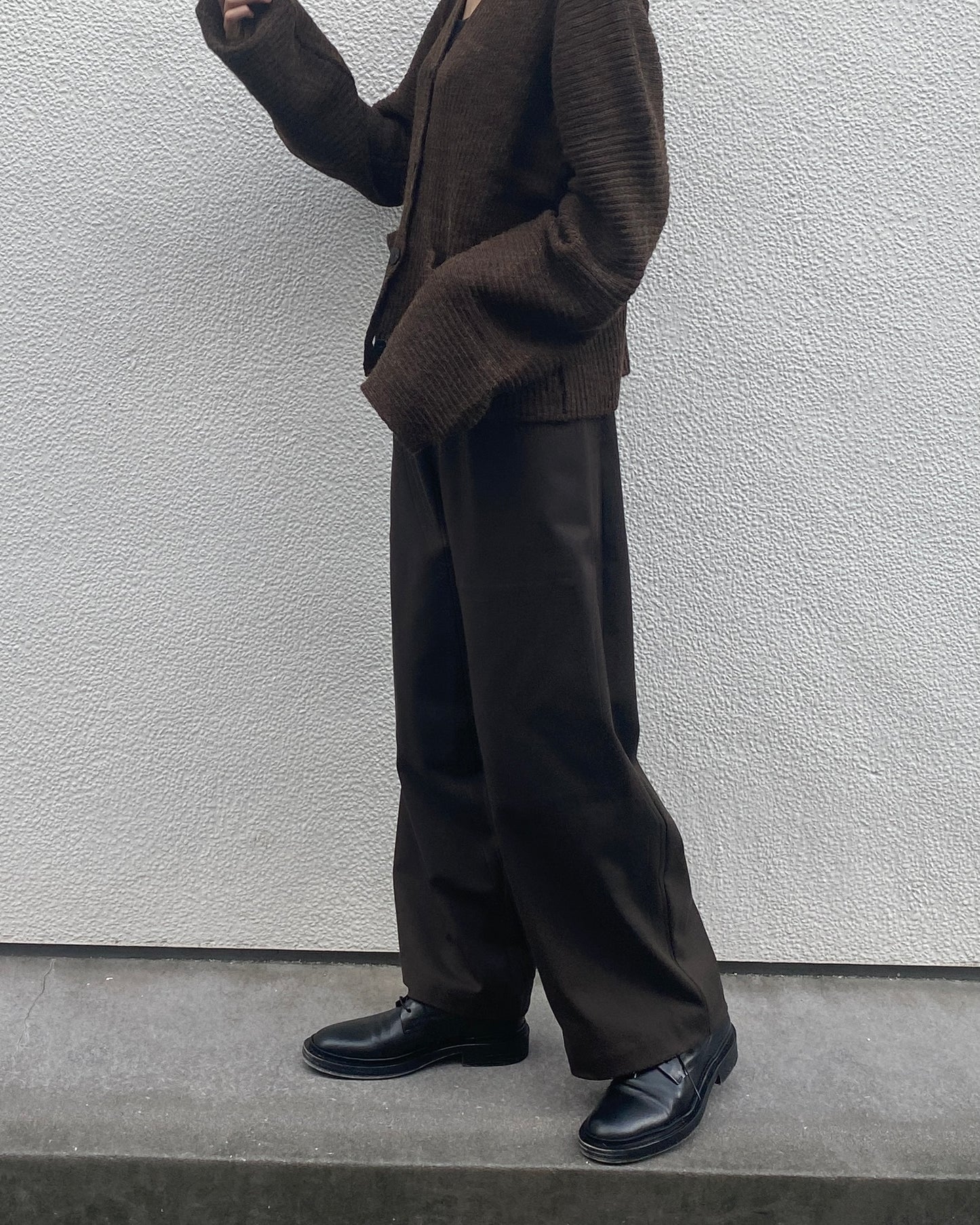 【WRIGHT+DOYLE / ライトアンドドイル】Gatherers Trousers - Clove
