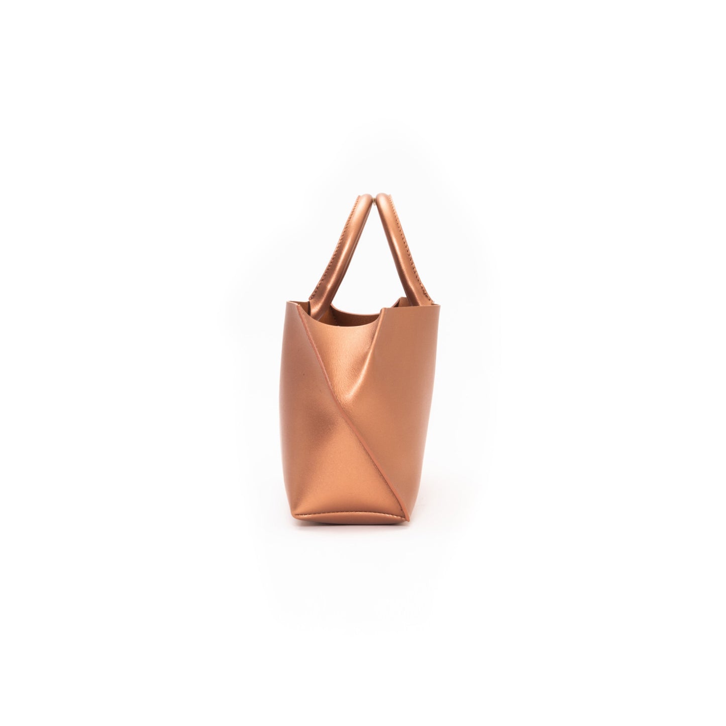 【COURTNEY ORLA / コートニーオーラ】SLOPE wine tote Smooth L. - Copper