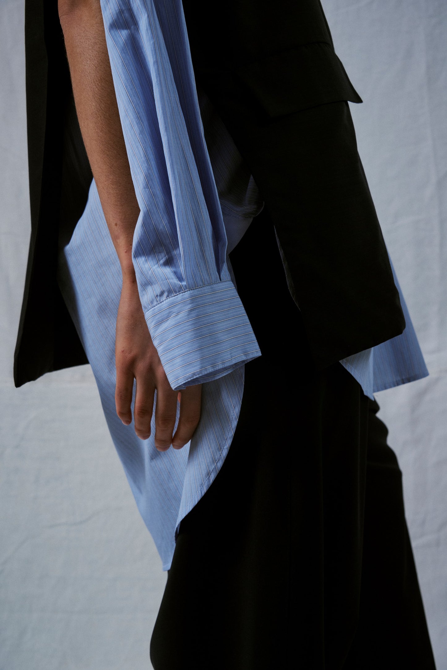 【WRIGHT+DOYLE / ライトアンドドイル】Double Pleat Trousers - Ink