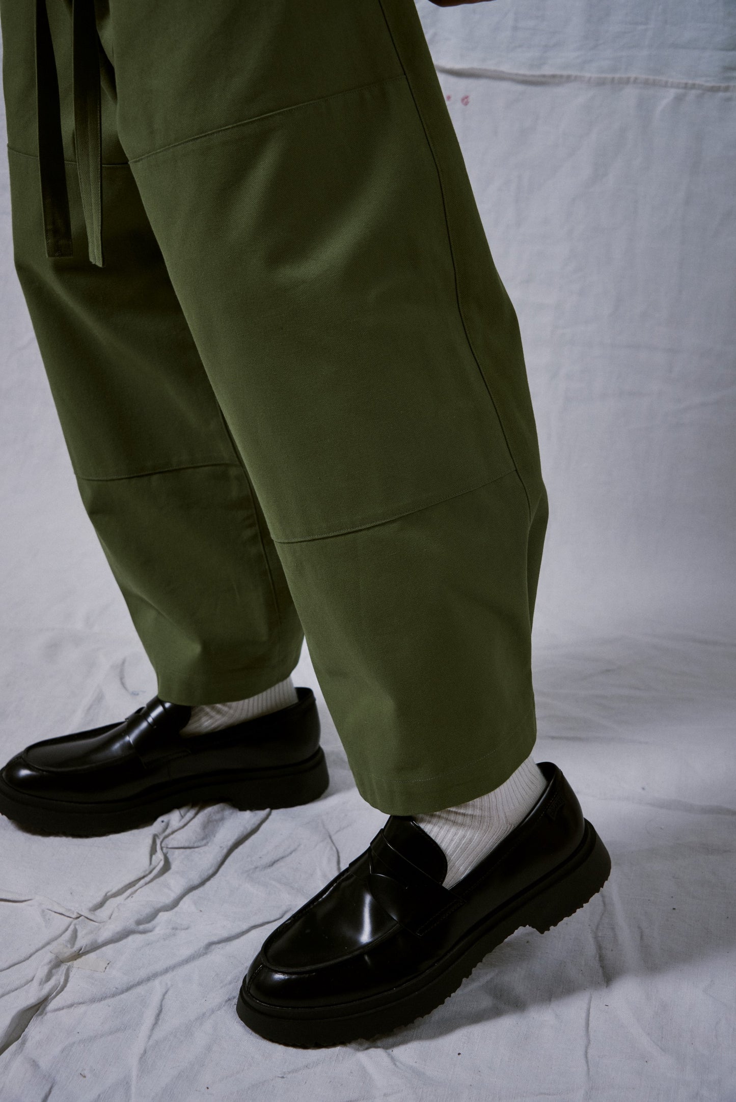 【WRIGHT+DOYLE / ライトアンドドイル】Orihon Trousers - Sap