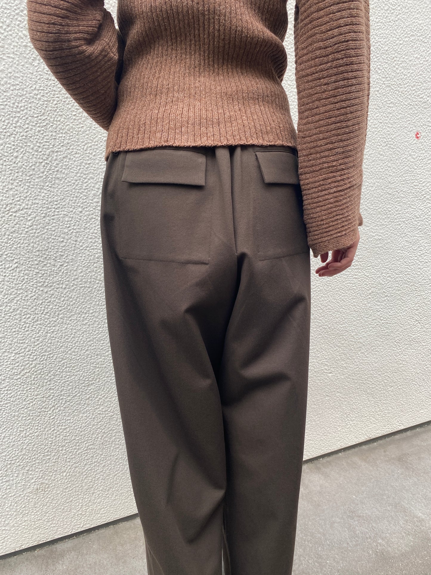 【WRIGHT+DOYLE / ライトアンドドイル】Gatherers Trousers - Clove