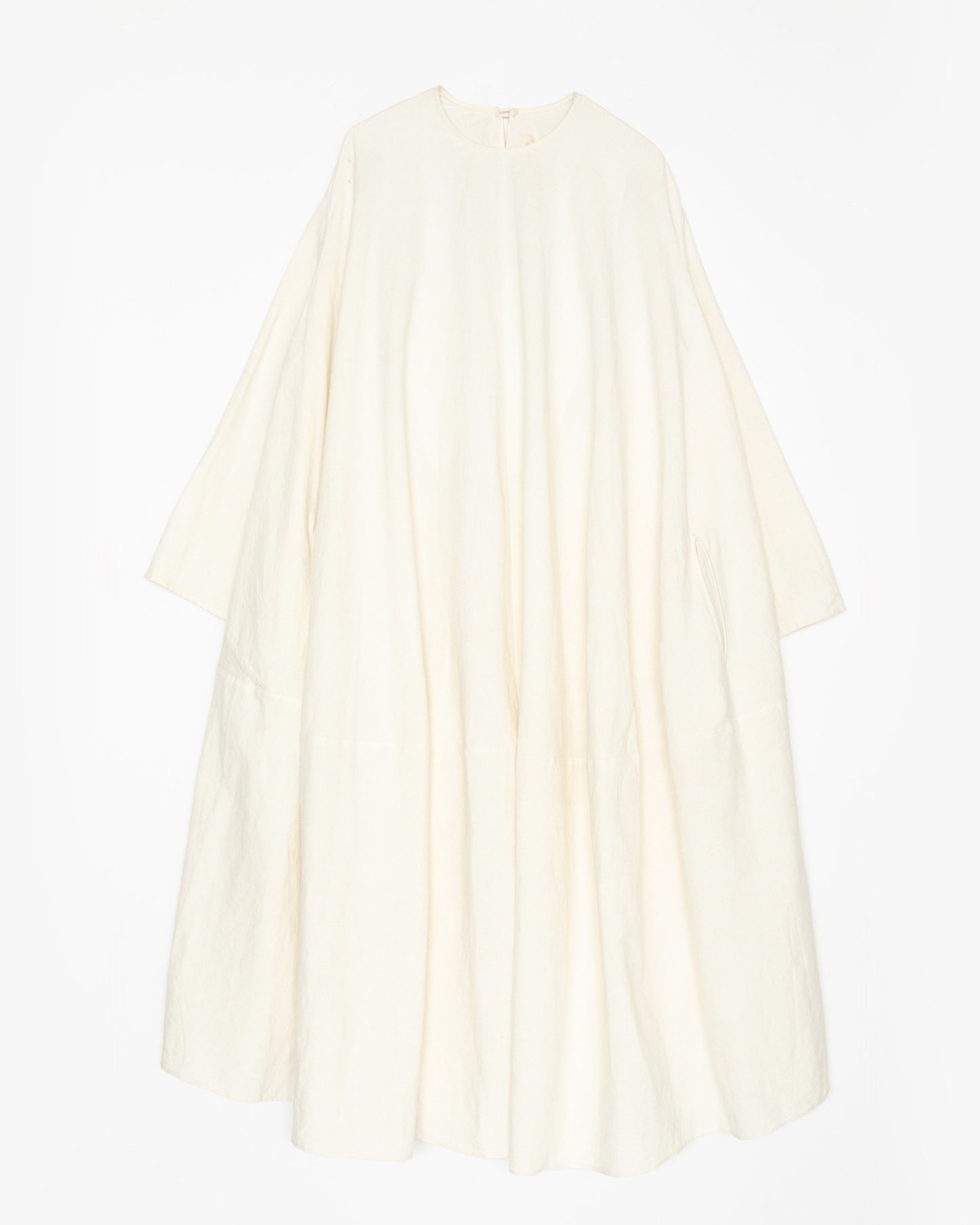 【Whiteread / ホワイトリード】Dress 10 - Eclipse Dress with Sleeves - Natural Linen