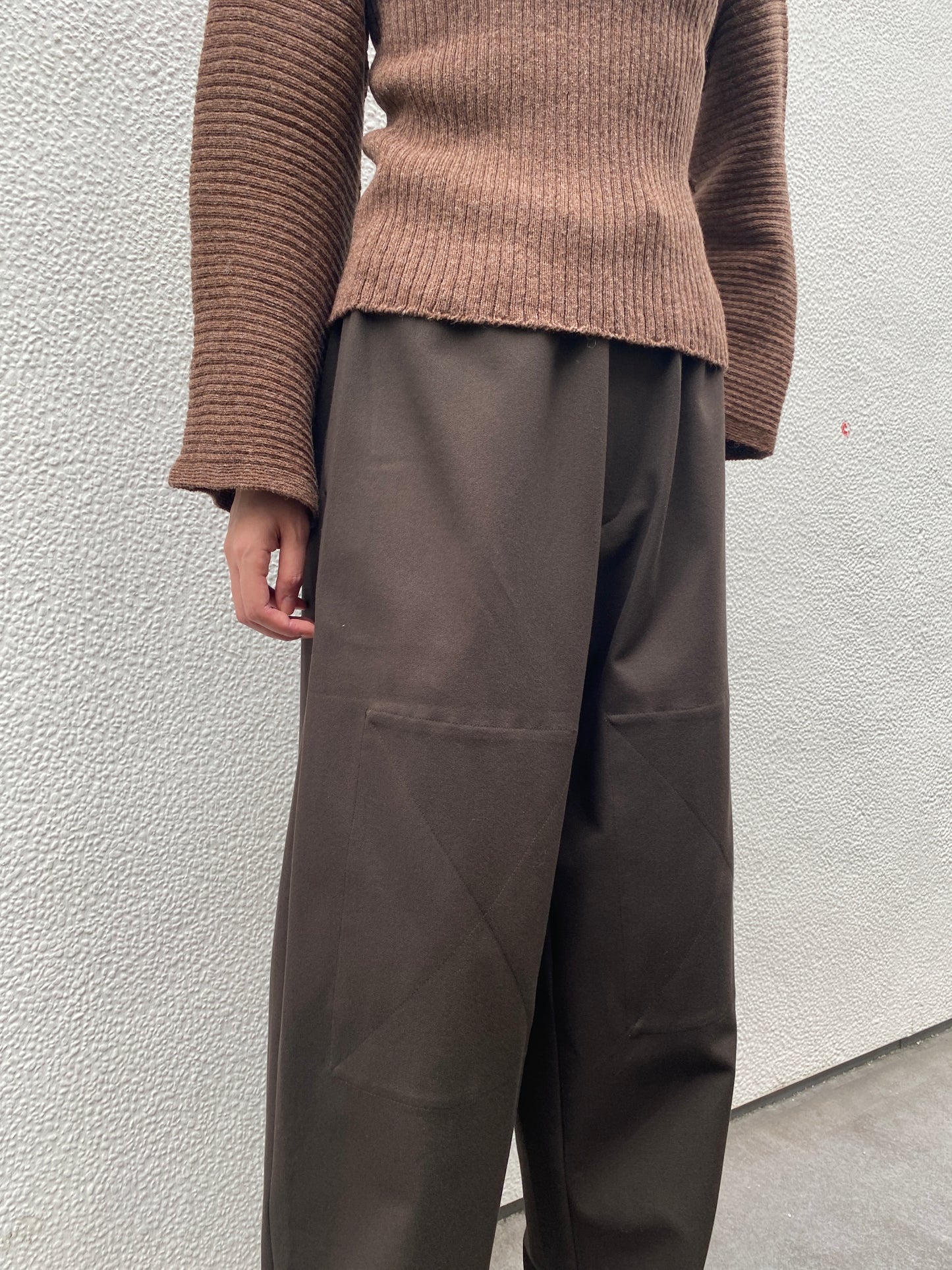 【WRIGHT+DOYLE / ライトアンドドイル】Gatherers Trousers - Clove