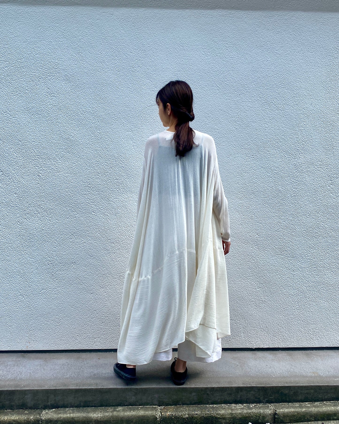 ECLIPSE DRESS with sleeves - SALT